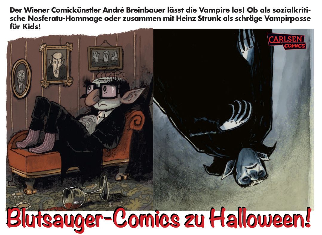 Diese Vampire sorgen vor Halloween für Wirbel: 