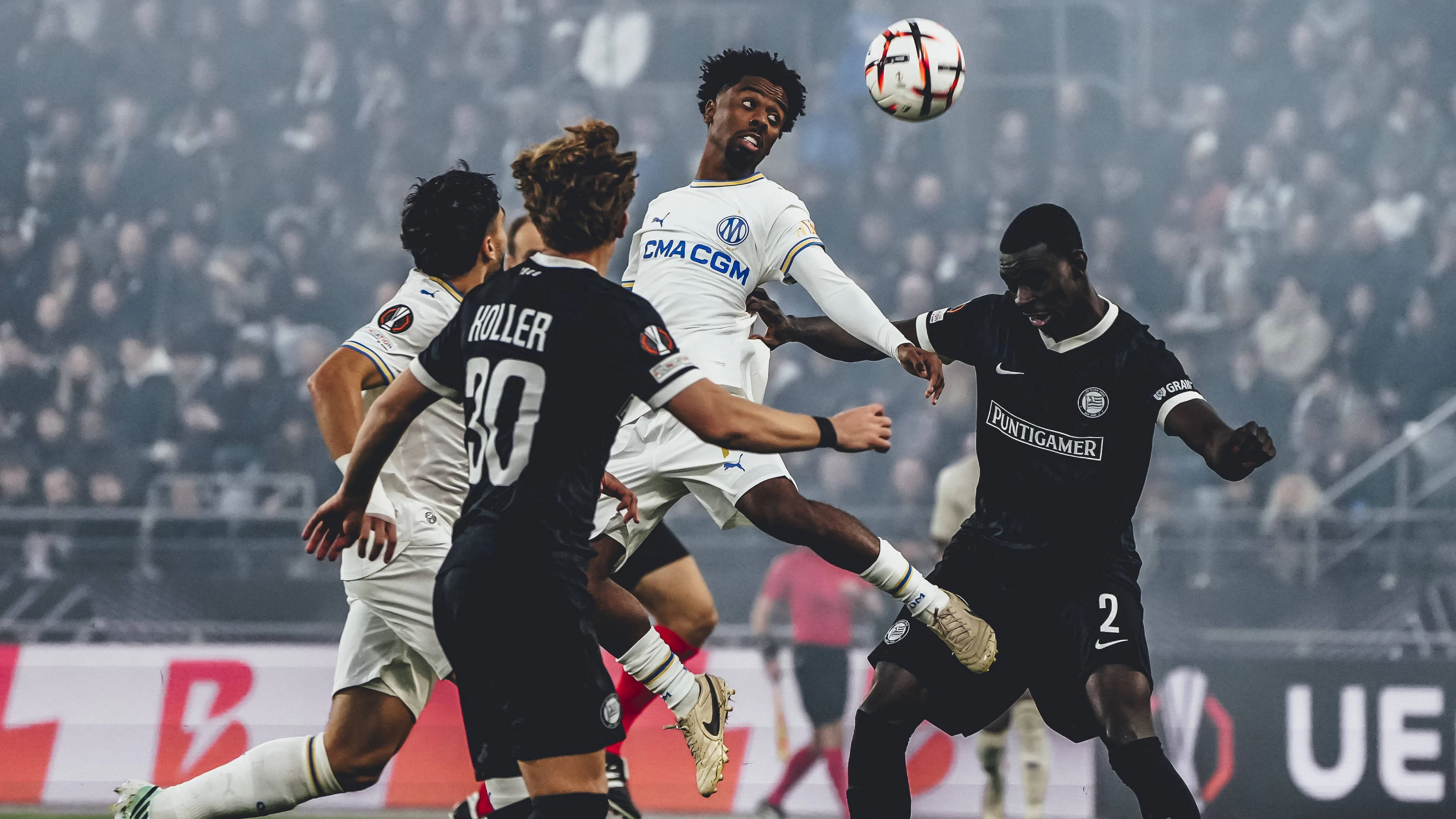 Sturm Graz kämpfte gegen Marseille aufopferungsvoll. 