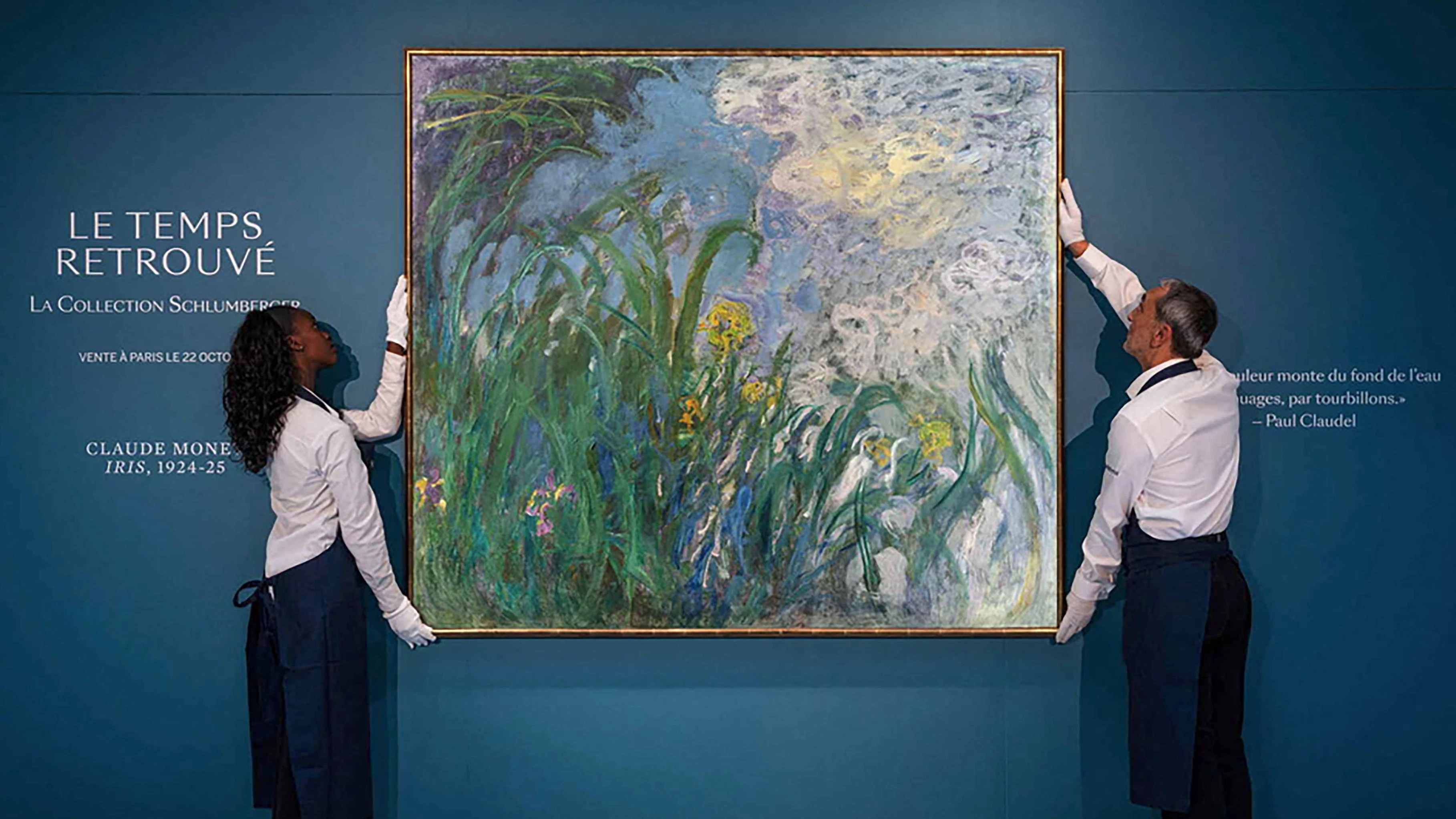Claude Monets "Iris"