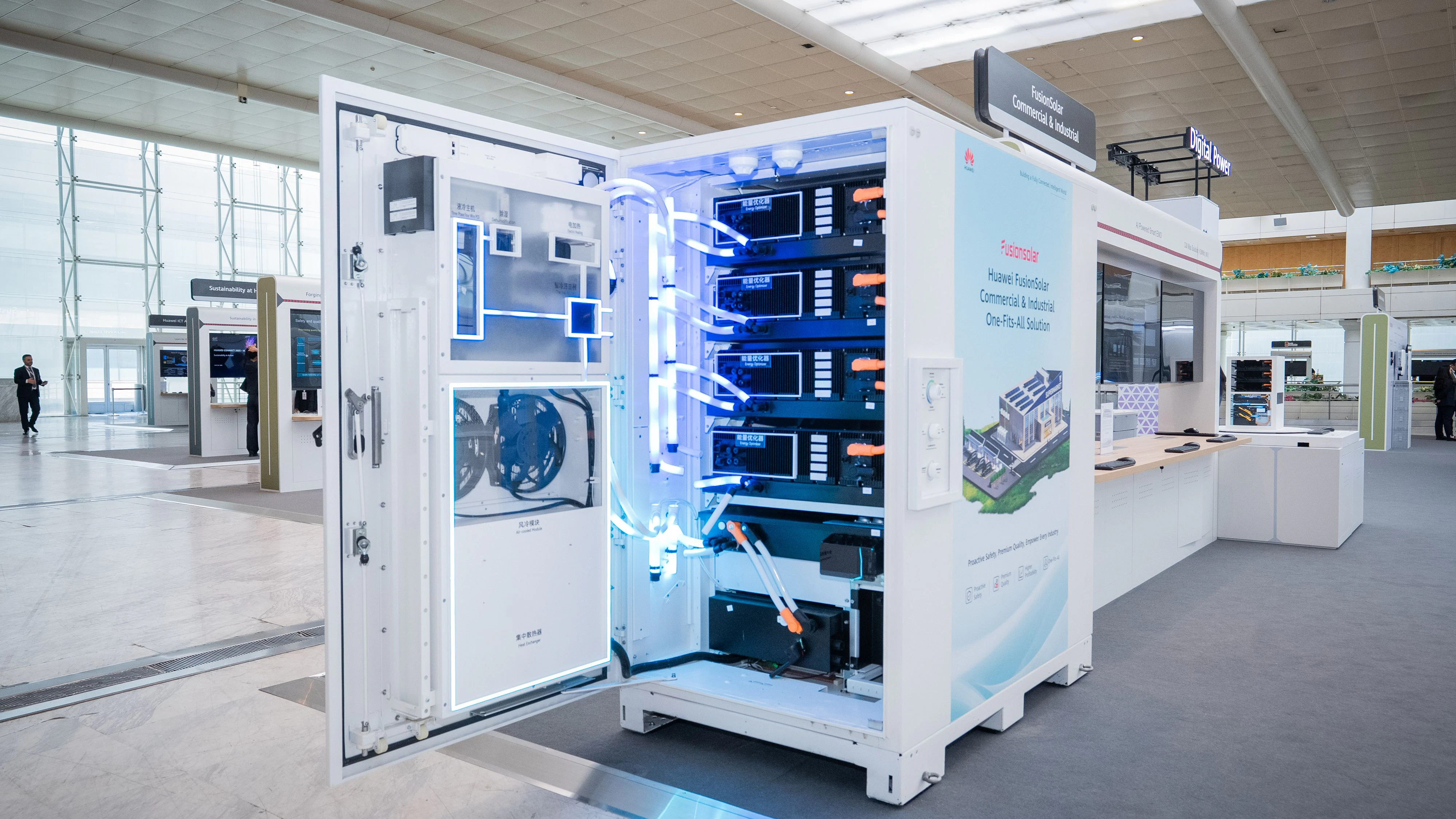 Der 500-Megawattstunden-Speicher von Huawei in Lovech, aktuell das größte Batteriespeicherprojekt des Landes.