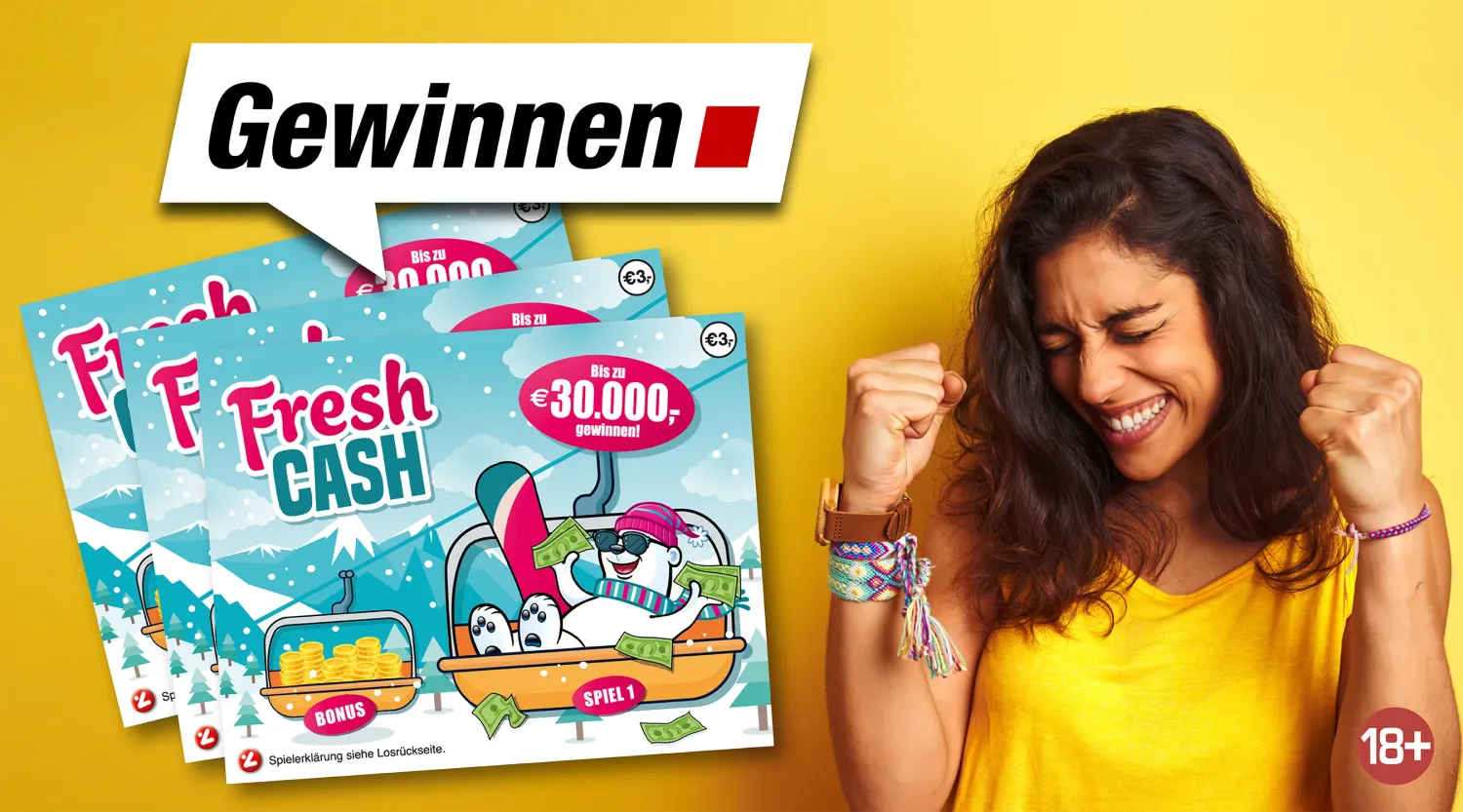Heute.at - Bis zu 30.000 Euro mit Rubbellos Fresh Cash