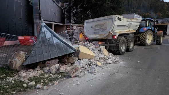 Die Kapelle stürzte ein.
