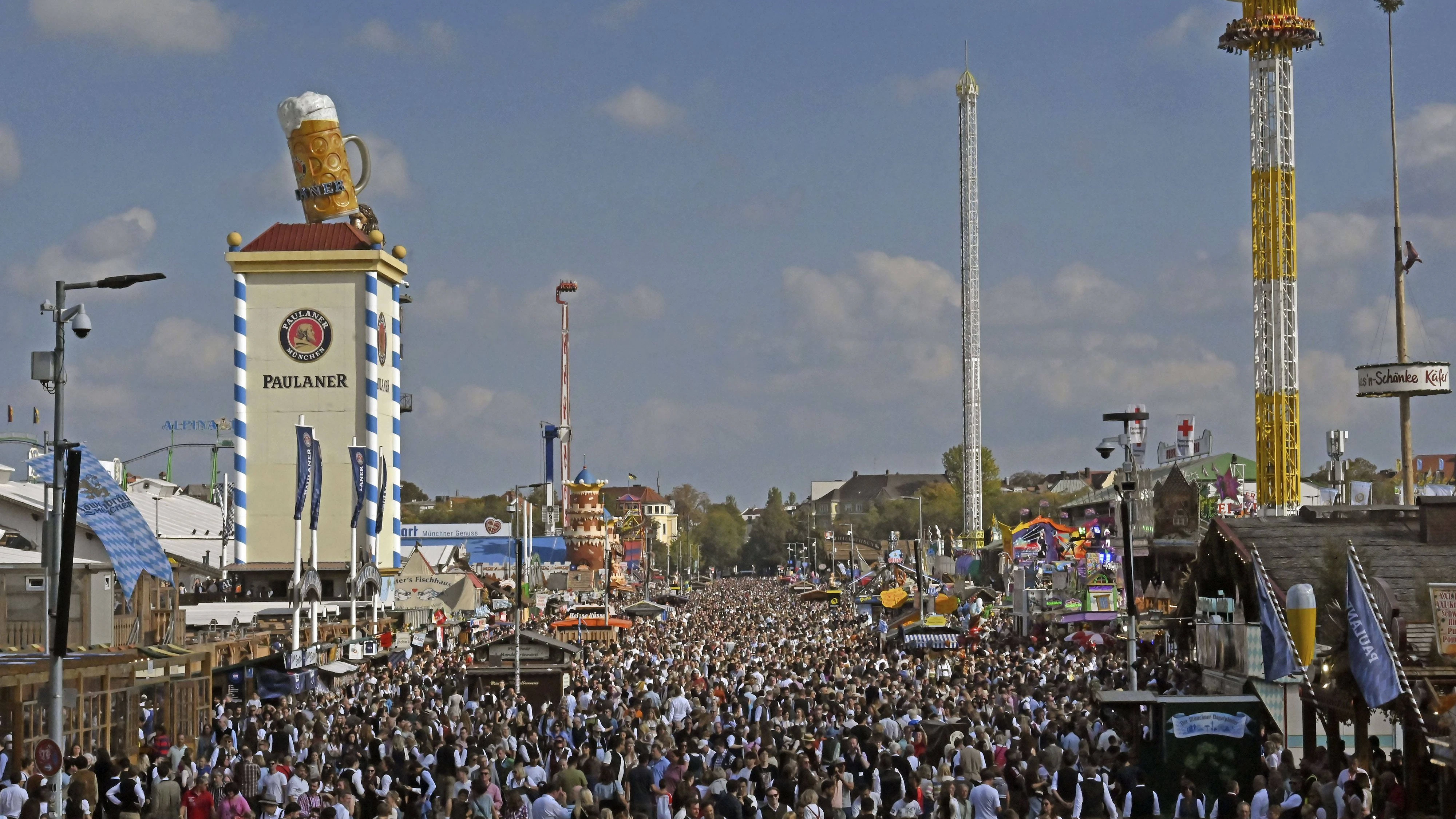 Der Vorfall ereignete sich am Münchner Oktoberfest.