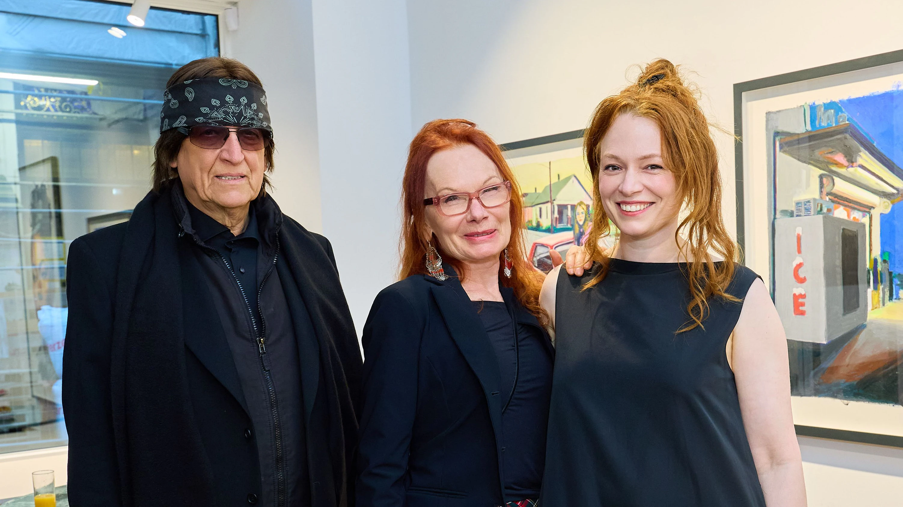 Vernissage von Mercedes Helnwein in der Galerie Kovacek & Zetter 