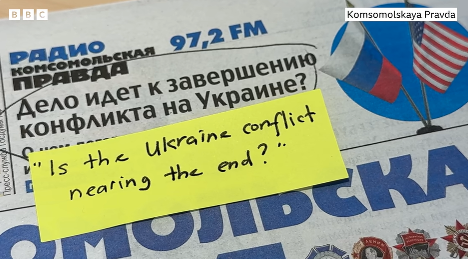 Reading Russia: BBC-Korrespondent Steve Rosenberg berichtet darüber, was russische Medien schreiben.