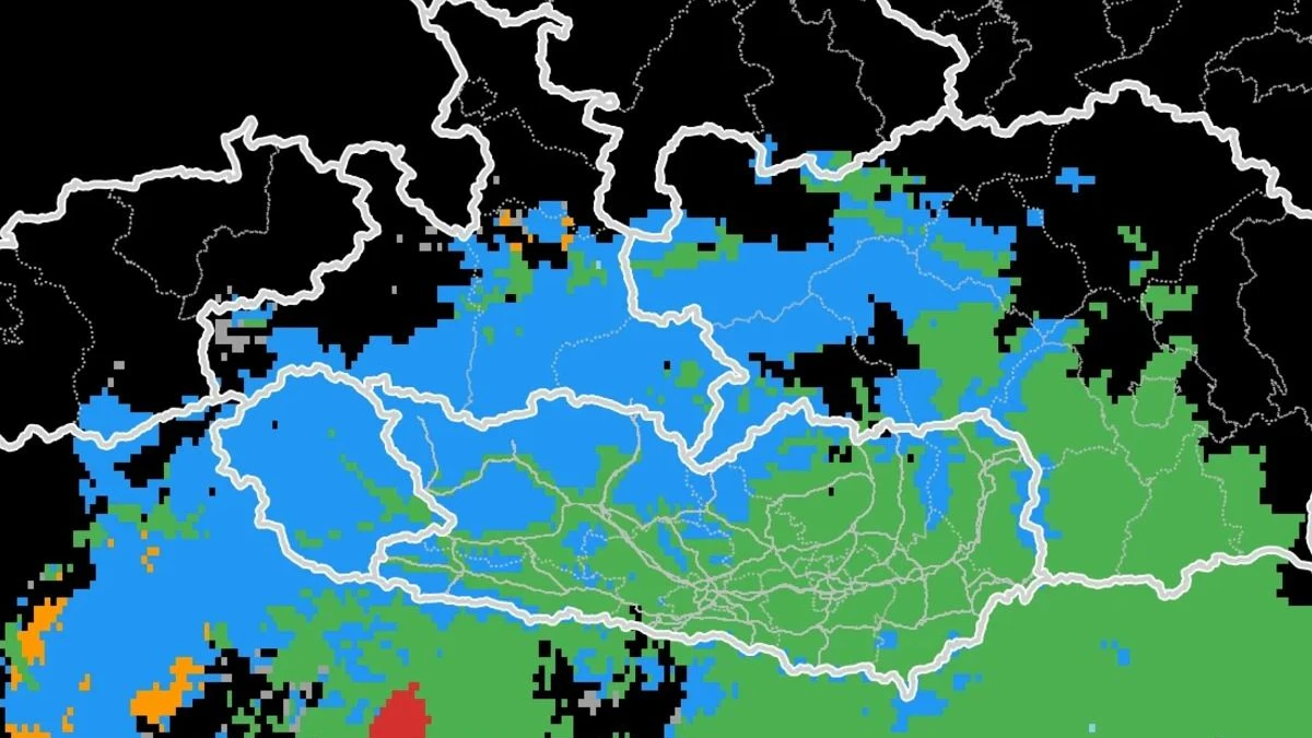Heute.at - Schnee im Anmarsch: Tiefdruckrinne quer über Österreich