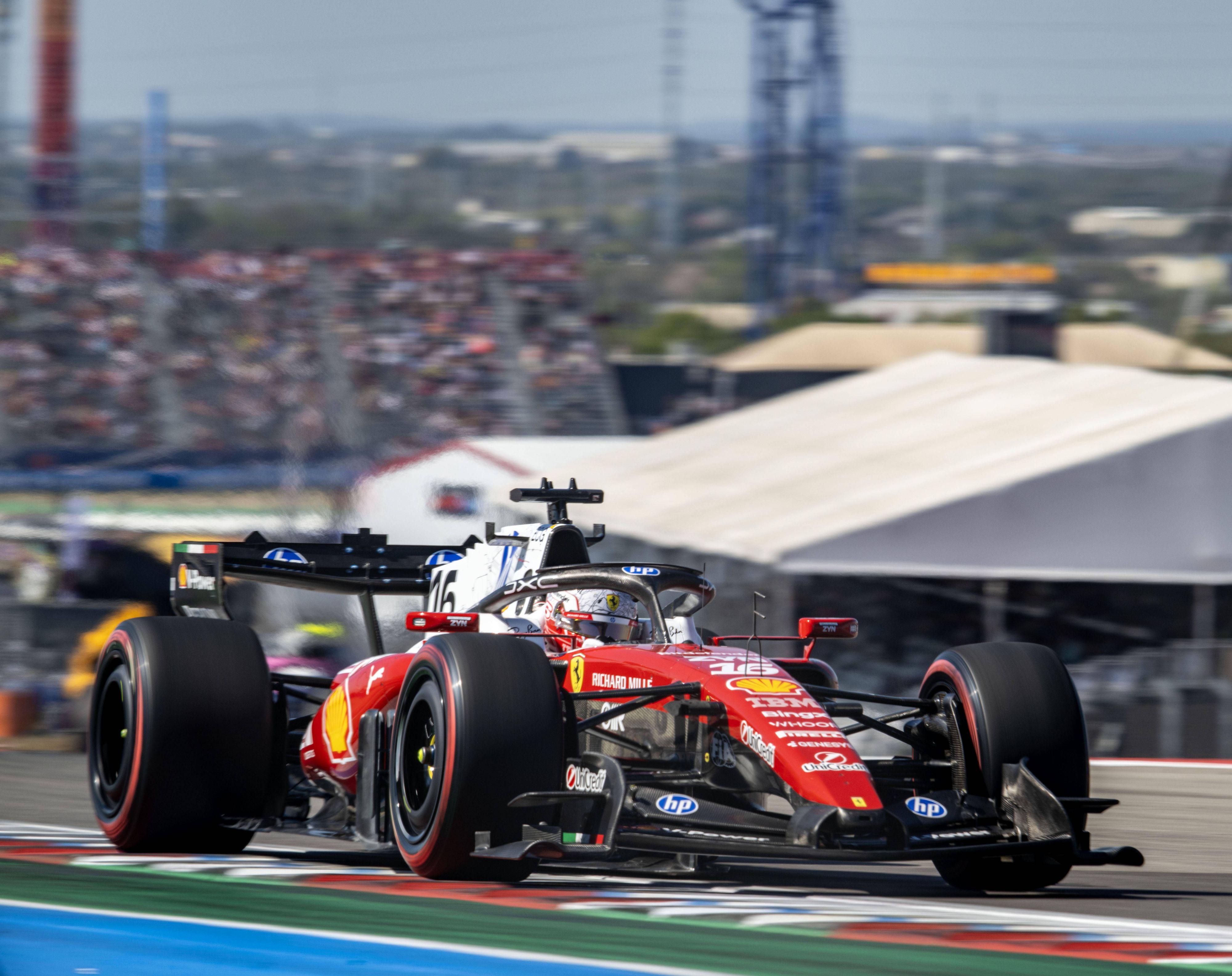 Ferrari-Star Charles Leclerc. 