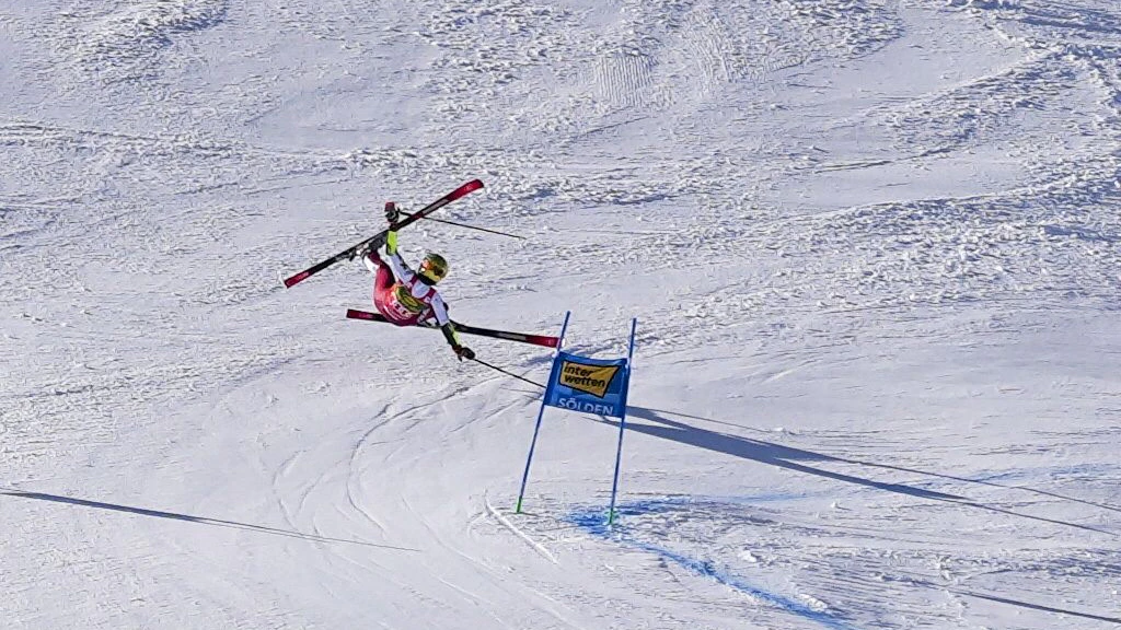 SOELDEN,AUSTRIA,24.OCT.26 - ALPINE SKIING - FIS World Cup season opening, Rettenbachferner, giant slalom, ladies. Image shows Julia Scheib (AUT). Photo: GEPA pictures/ Dominic Ebenbichler