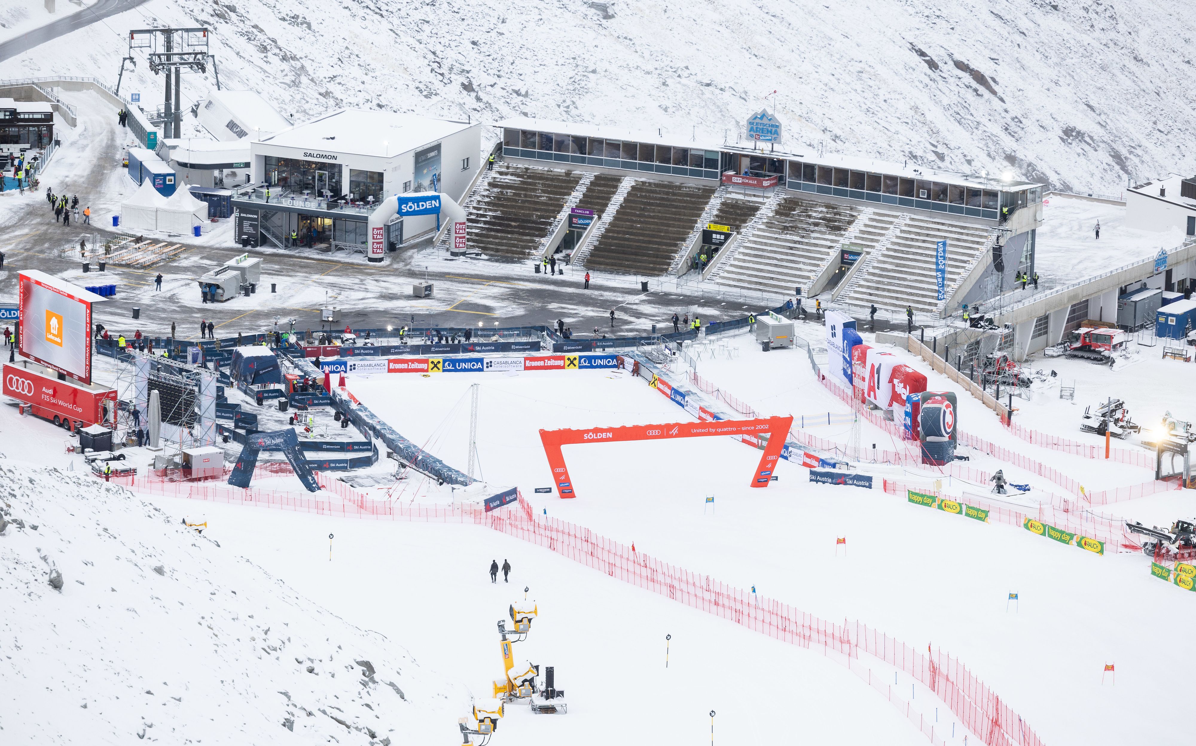 Sölden ist (fast) bereit.