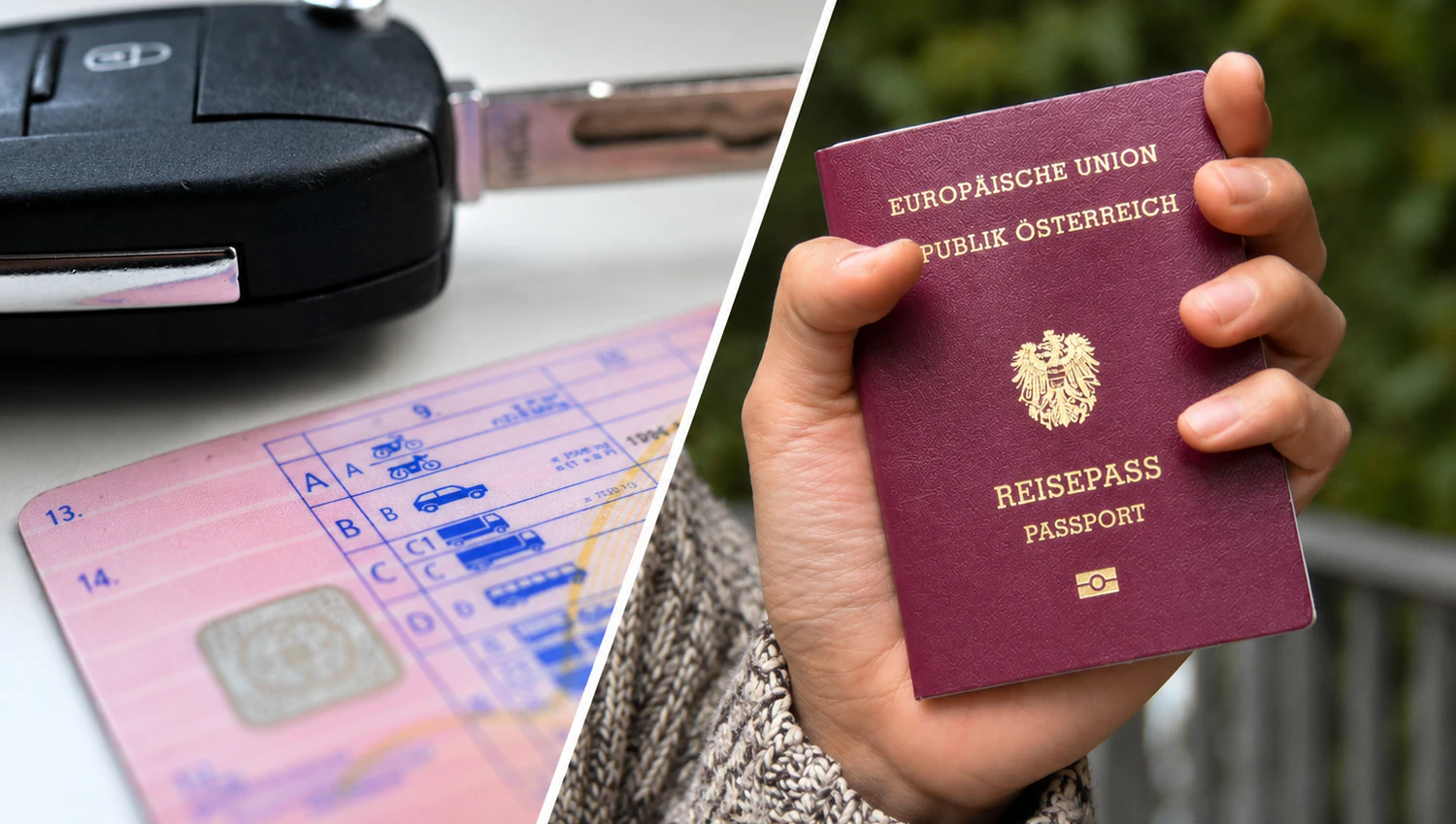 Die Kosten Bundesgebühren Führerschein, Reisepass und Co. werden eingefroren.