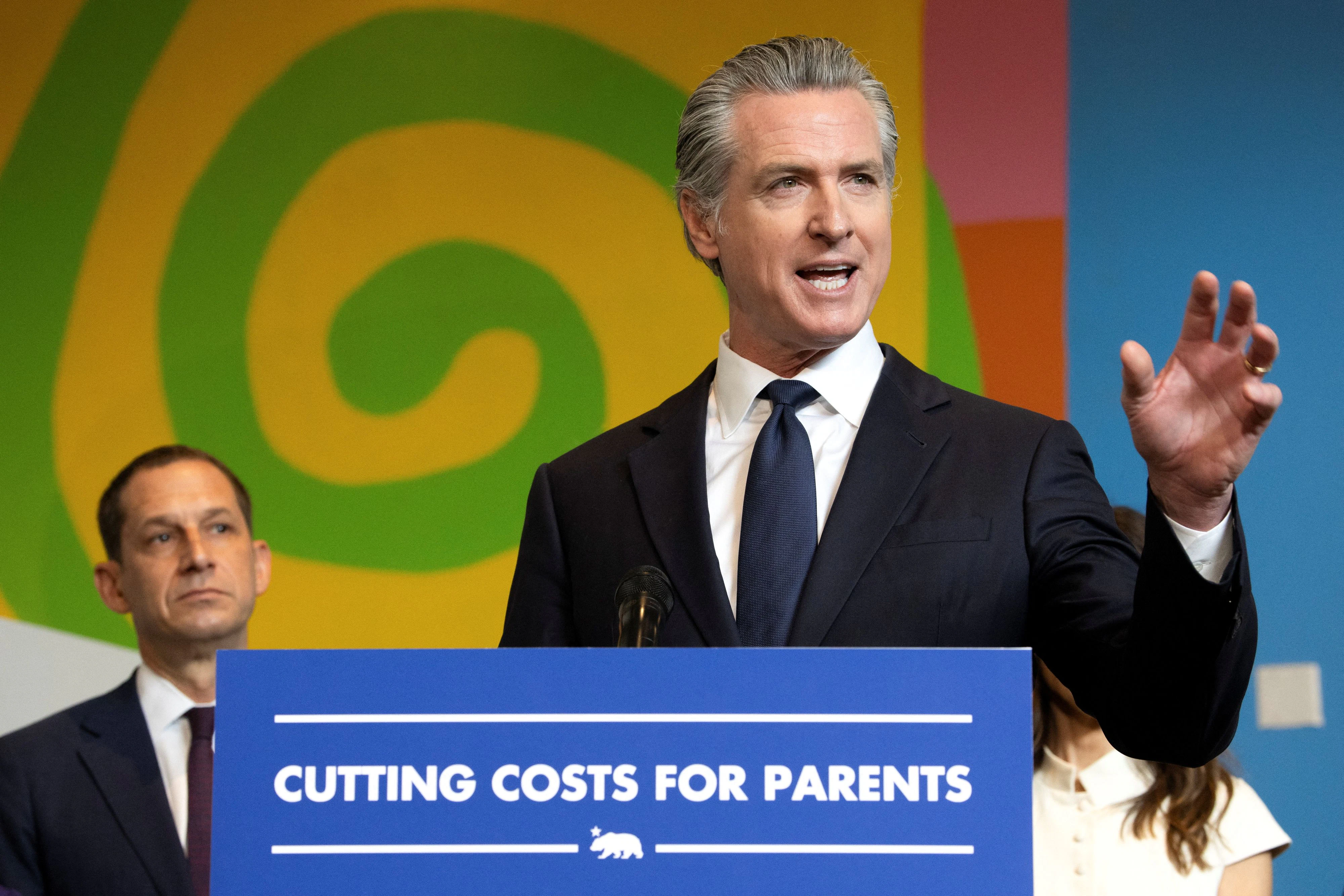 Möchte bis zu 100 Milliarden Dollar für das Gesundheitssystem seines Bundesstaates lukrieren: Kaliforniens demokratischer Gouverneur Gavin Newsom
