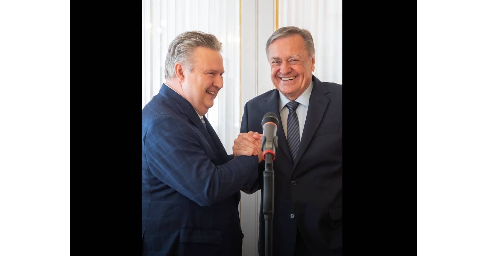 Bürgermeister Michael Ludwig (SPÖ) traf seinen Amtskollegen Zoran Janković in Ljubljana.