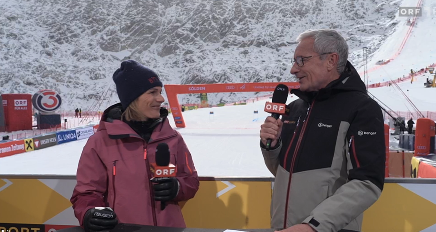 Marlies Schild und Rainer Pariasek.