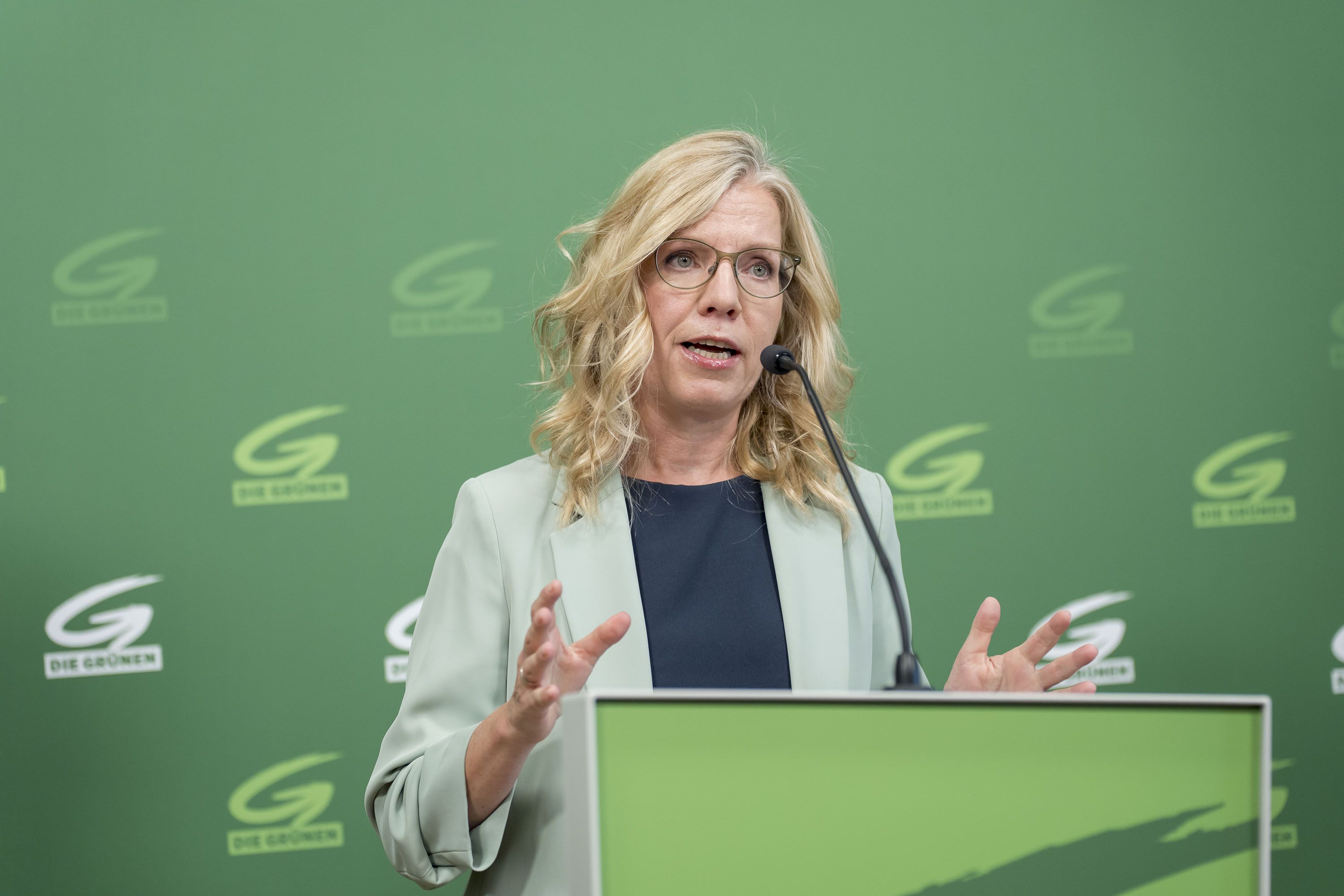 Grünen-Chefin Leonore Gewessler.