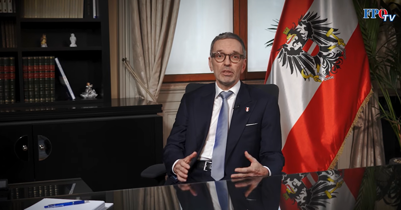FPÖ-Chef Herbert Kickl spricht am Nationalfeiertag Klartext.