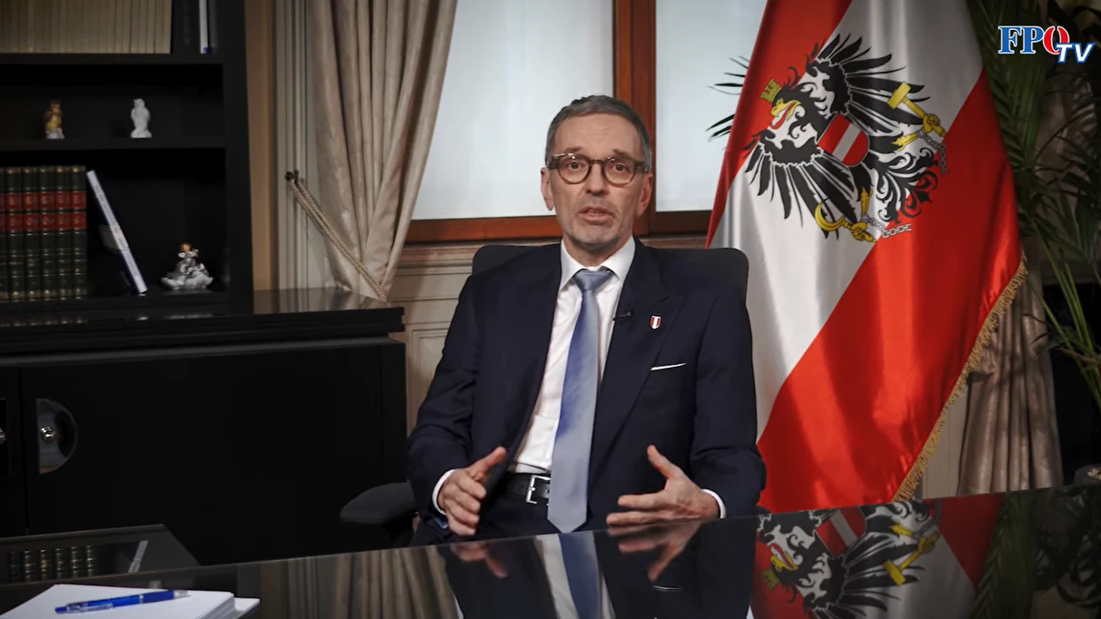 Heute.at - FPÖ-Chef Kickl rechnet jetzt mit Meinl-Reisinger ab