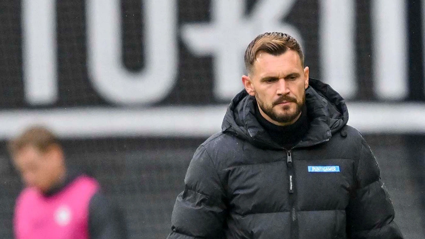 Fabio Ingolitsch sah nach dem Schlusspfiff die Rote Karte. 