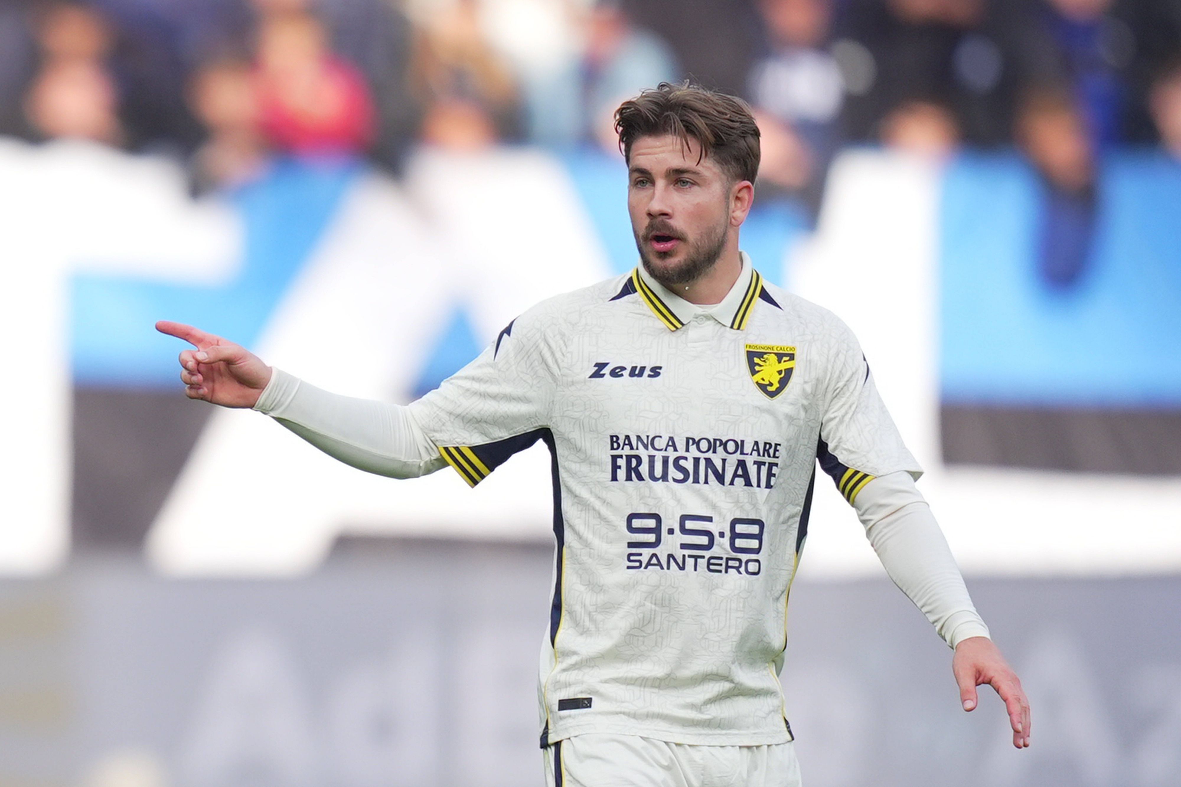 Romano Schmid brachte Frosinone zwei Mal in Führung. 
