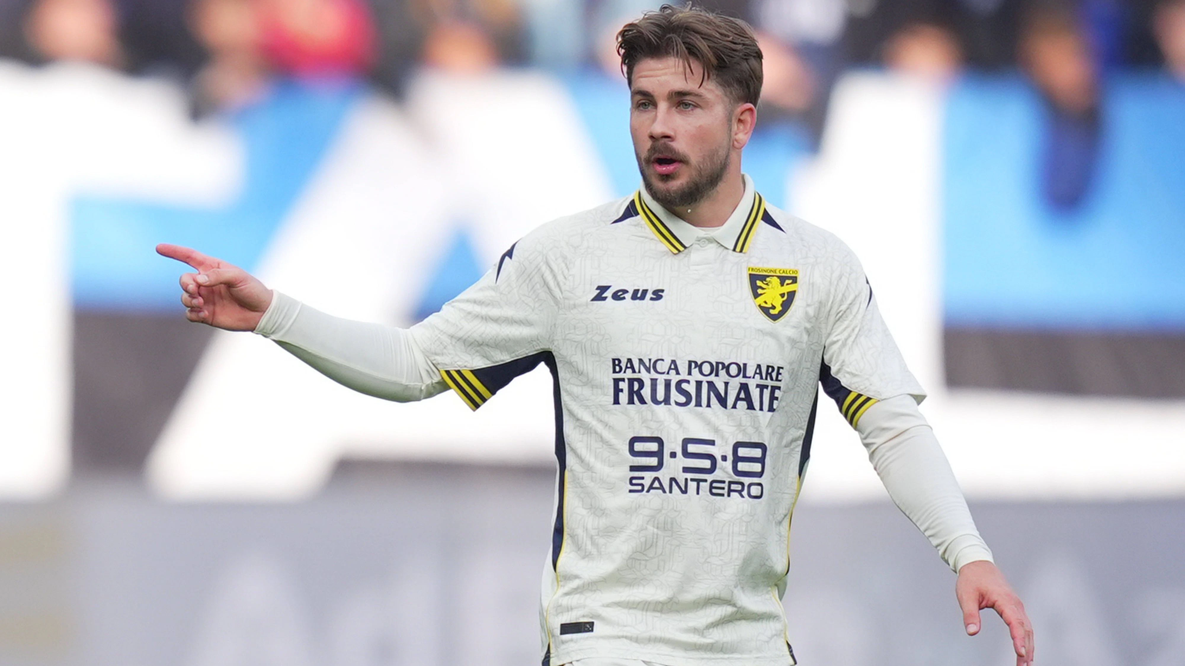 Romano Schmid brachte Frosinone zwei Mal in Führung. 