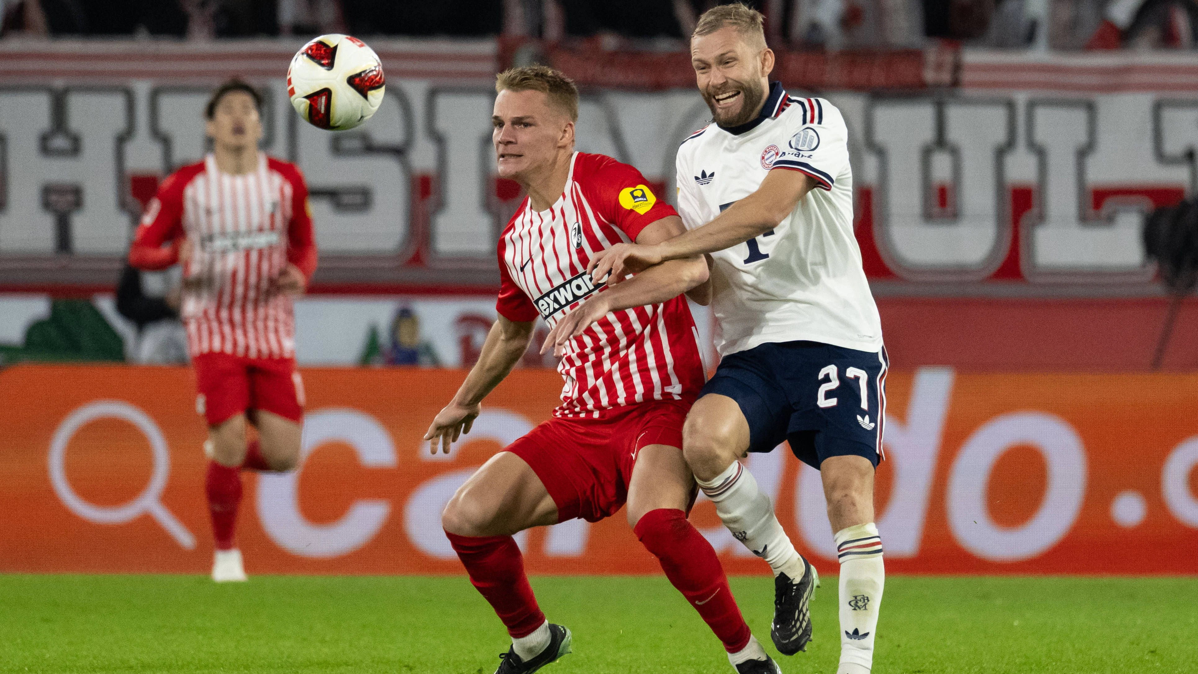 Konrad Laimer gegen Phillipp Lienhart