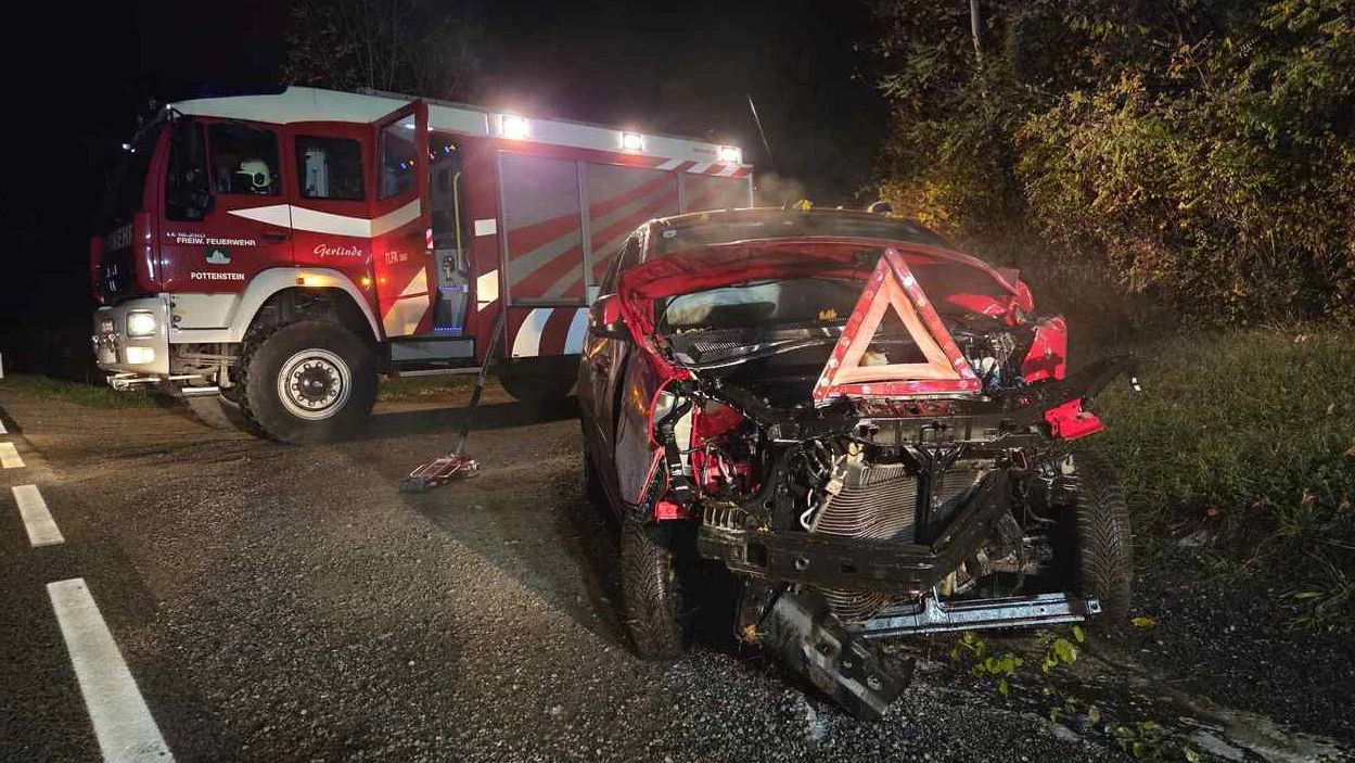 Unfall bei Pottenstein