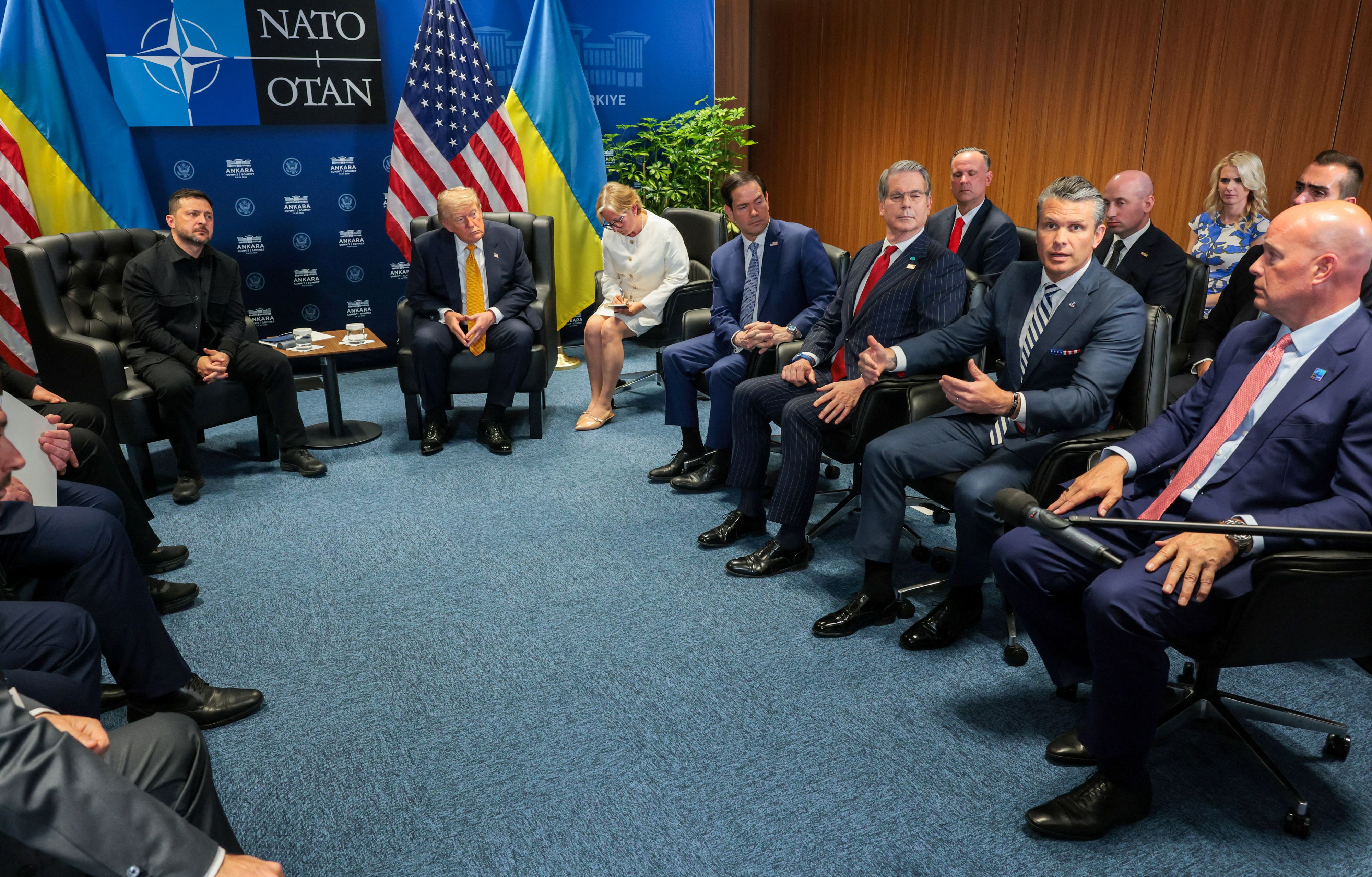 US-Verteidigungsminister Pete Hegseth blockiert eine Waffenlieferung an die Ukraine.