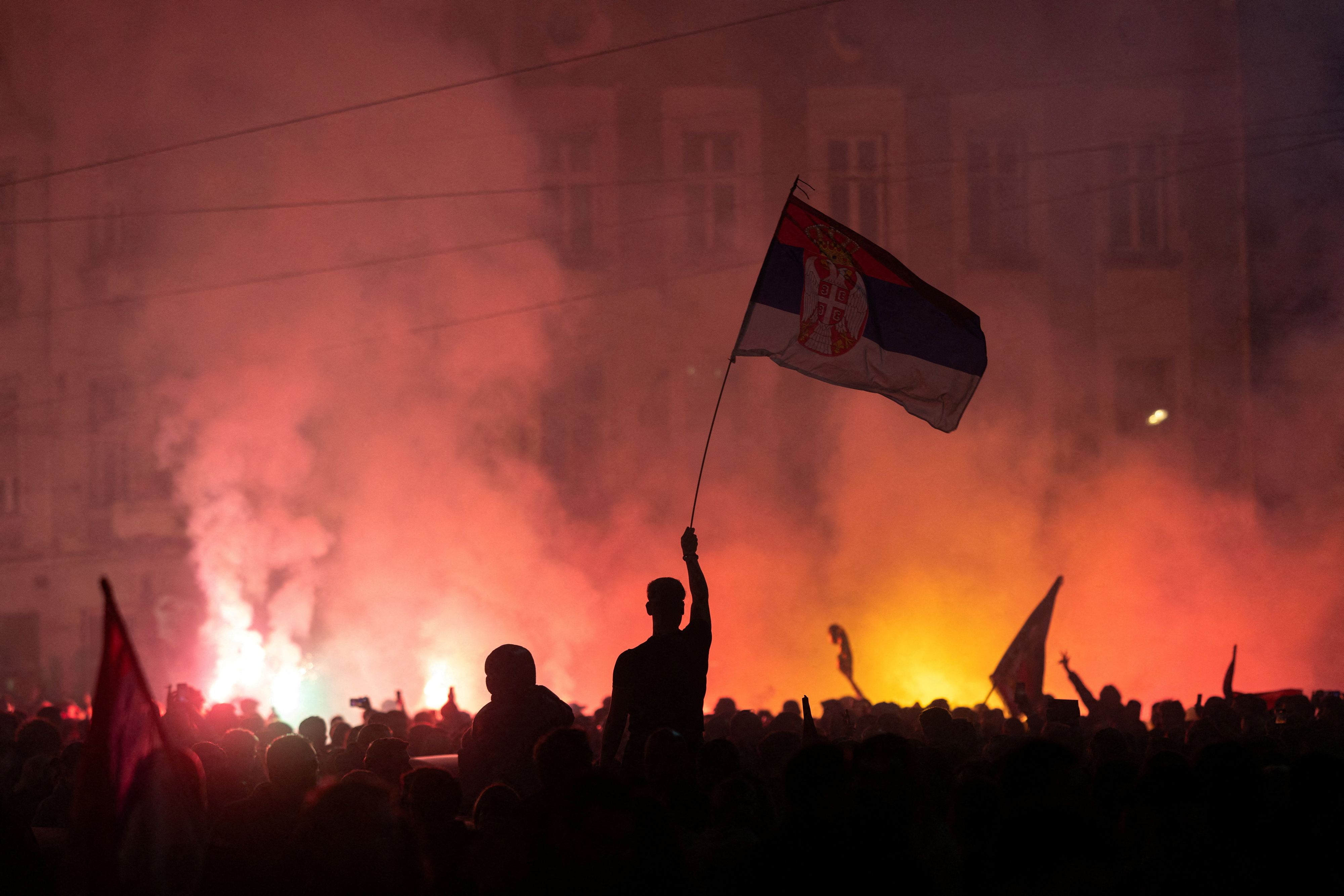 Gespanntes Warten in Serbien darauf, was nach Vucic kommt. 