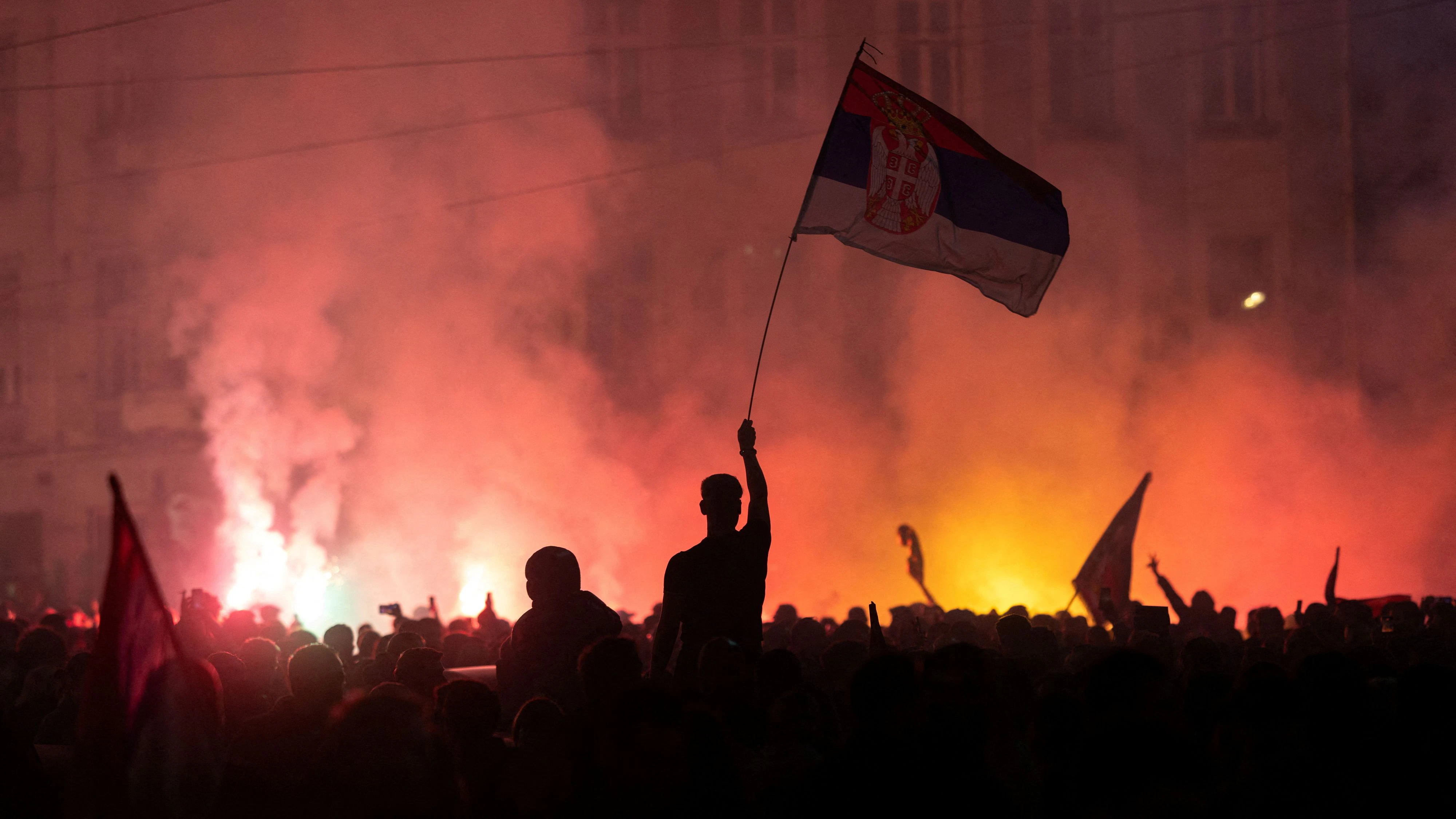 Gespanntes Warten in Serbien darauf, was nach Vucic kommt. 