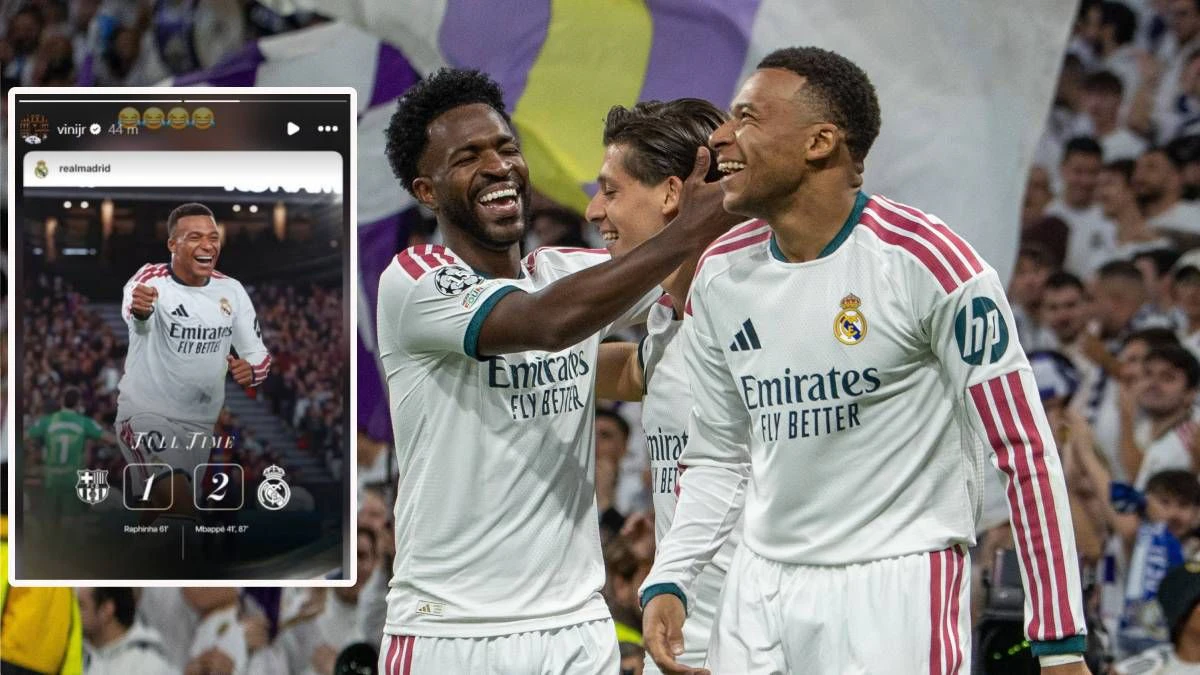 Vinicius Junior verhöhnte Barcelona nach dem "El Clasico"