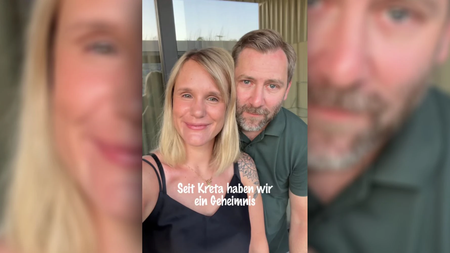 Michelle und Fabian haben eine Nachricht.