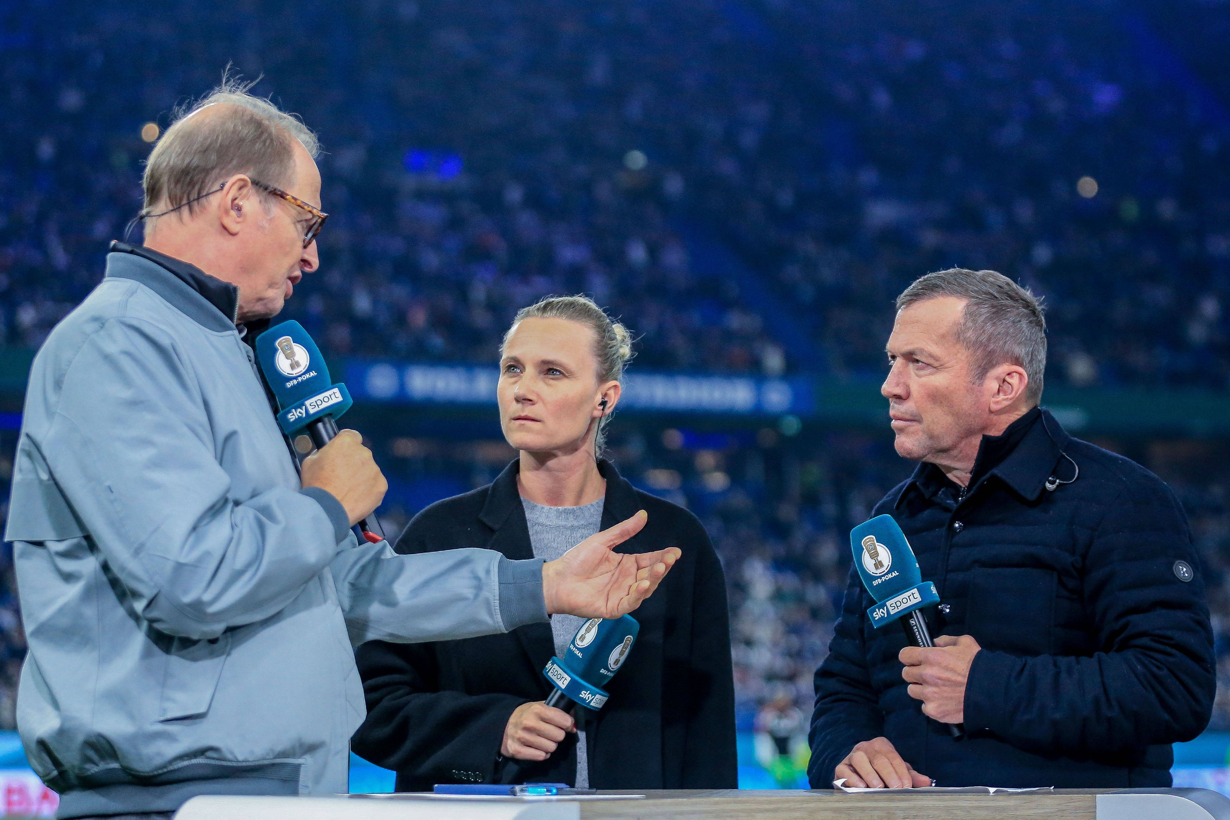 TV-Experte Lothar Matthäus sorgte für eine kuriose Szene. 