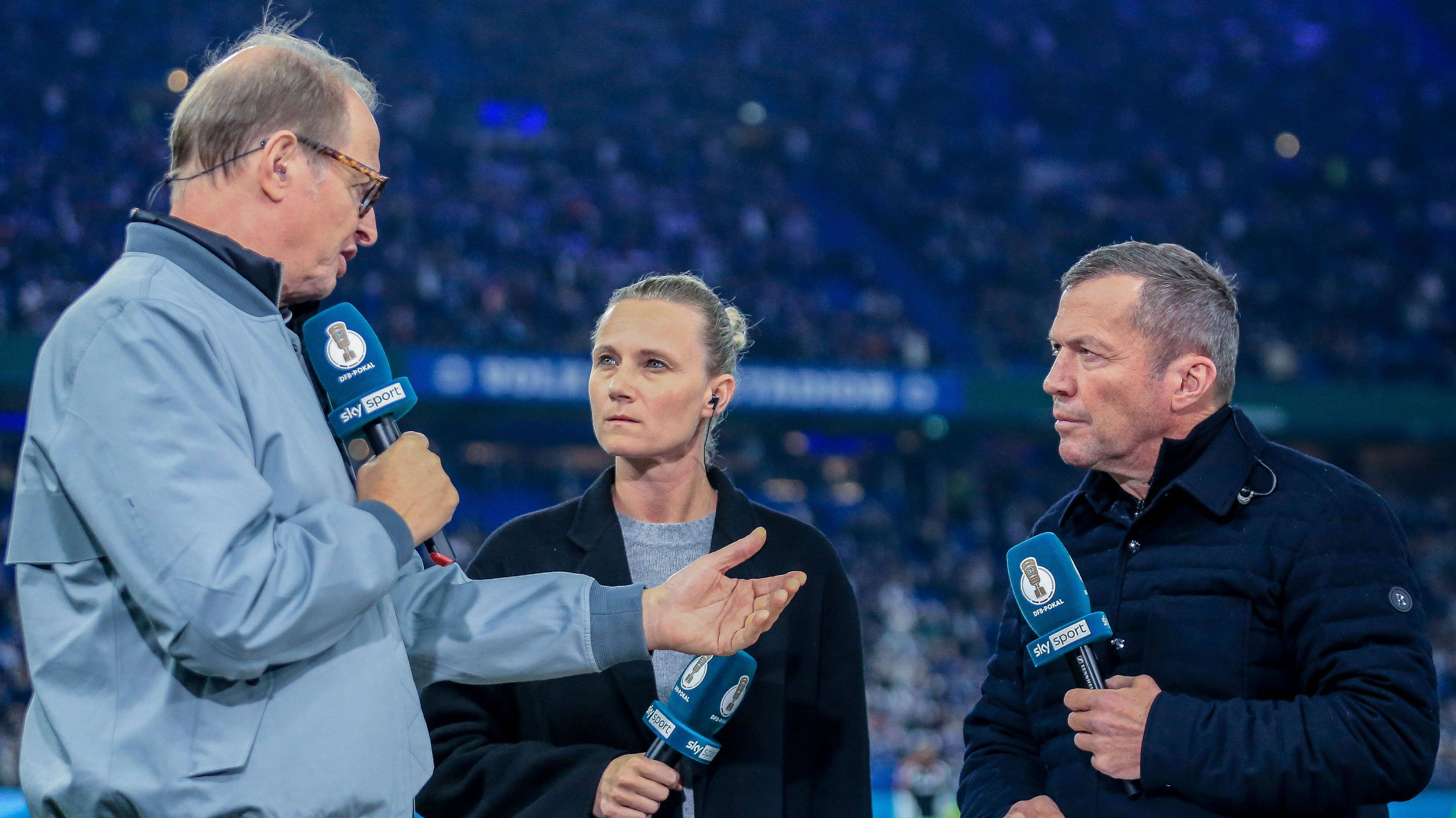TV-Experte Lothar Matthäus sorgte für eine kuriose Szene. 