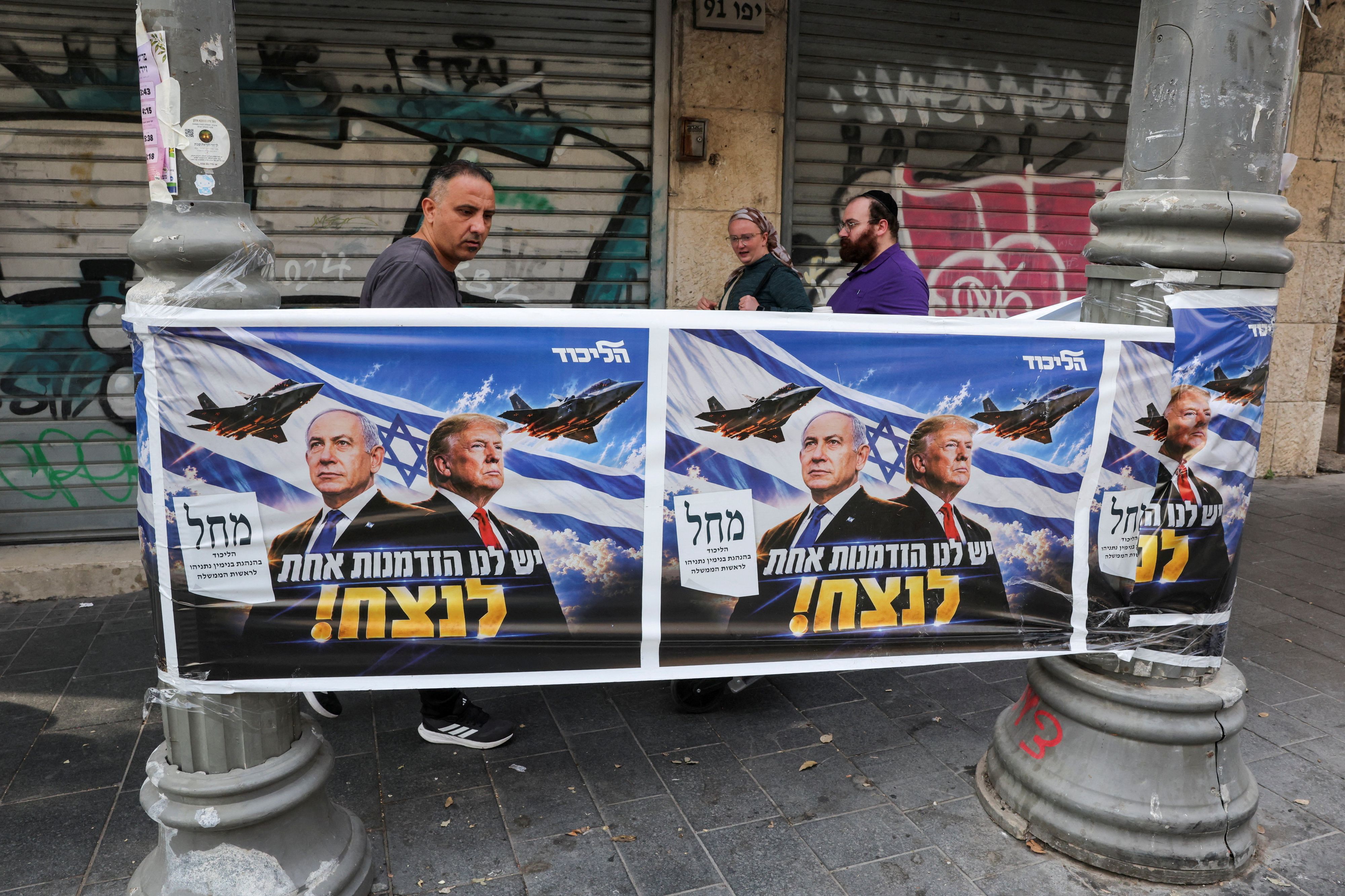 In Israel geht es für Ministerpräsident Benjamin Netanyahu um alles. 