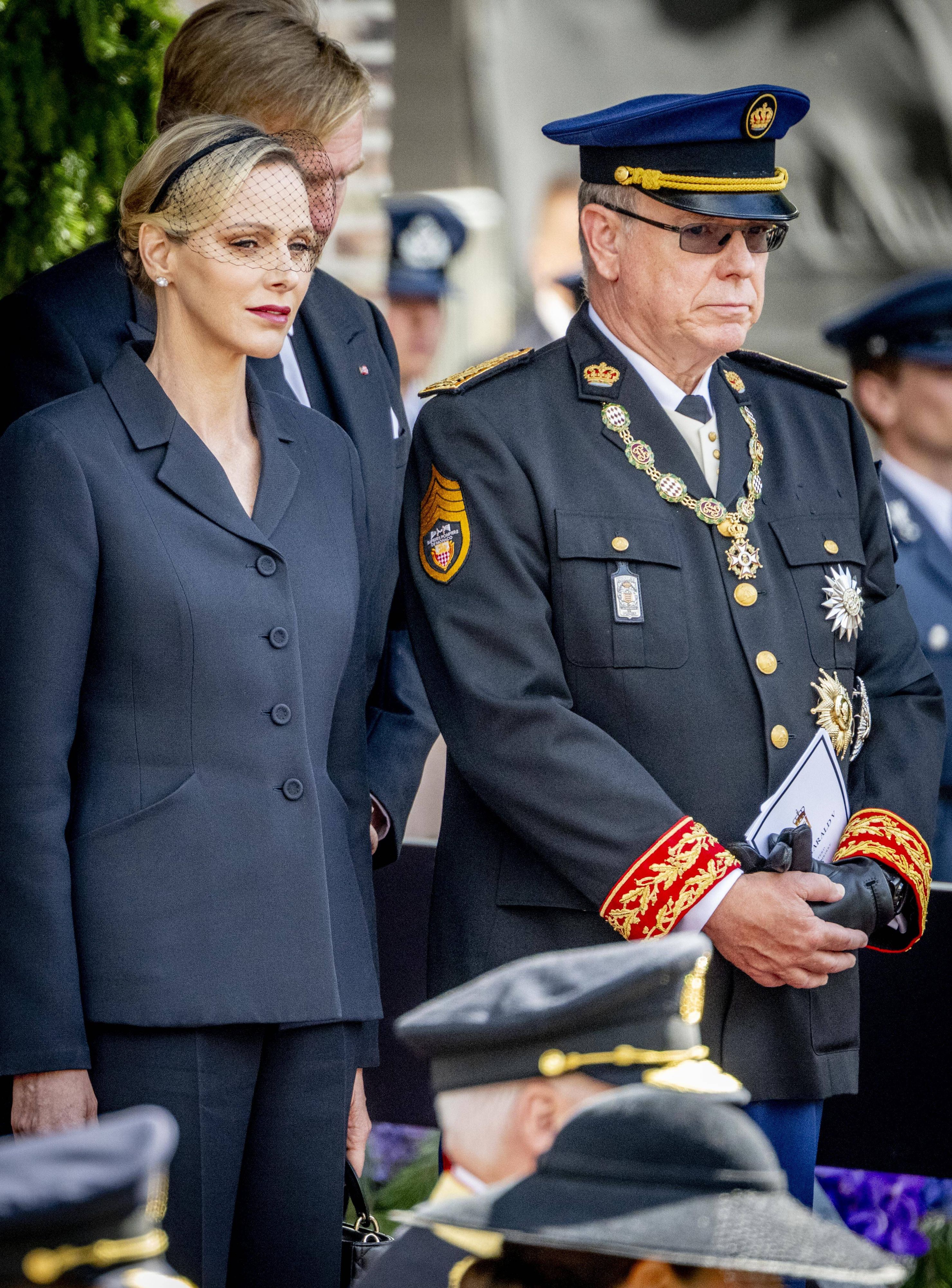 Charlene und Fürst Albert.