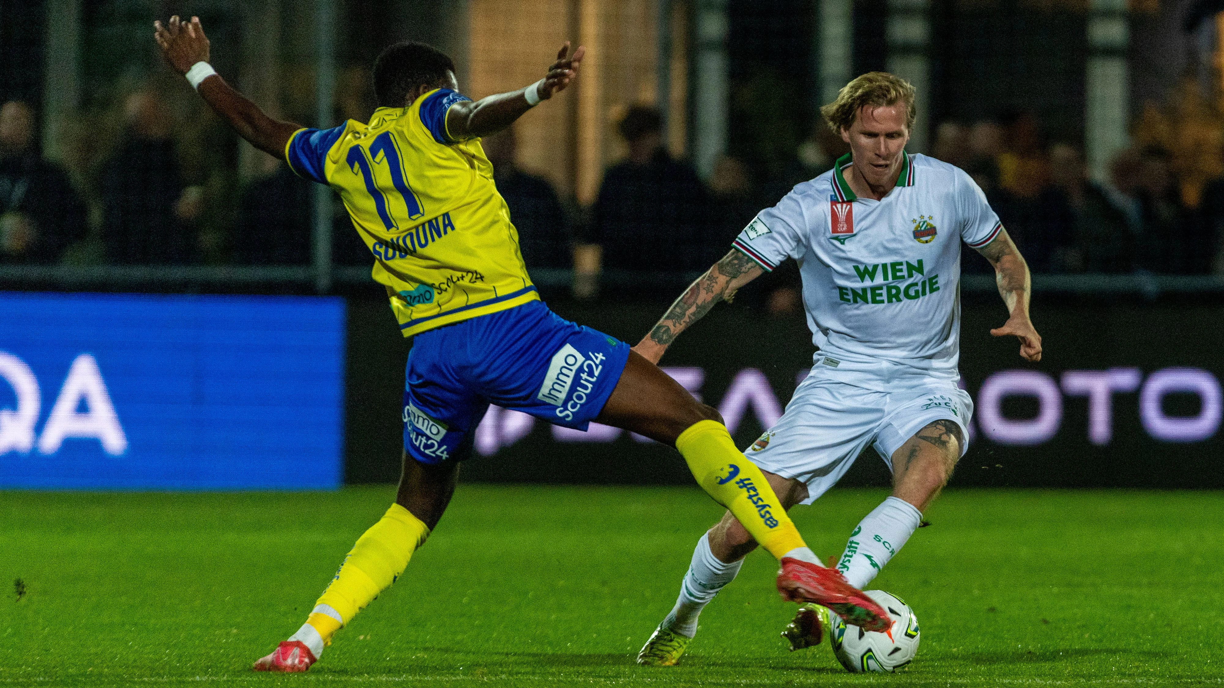 Heute.at - Rapid setzt sich gegen First Vienna im ÖFB-Cup durch