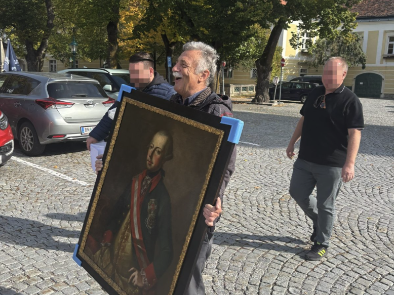 Nach über einem Jahrzehnt tauchte das Gemälde wieder auf.