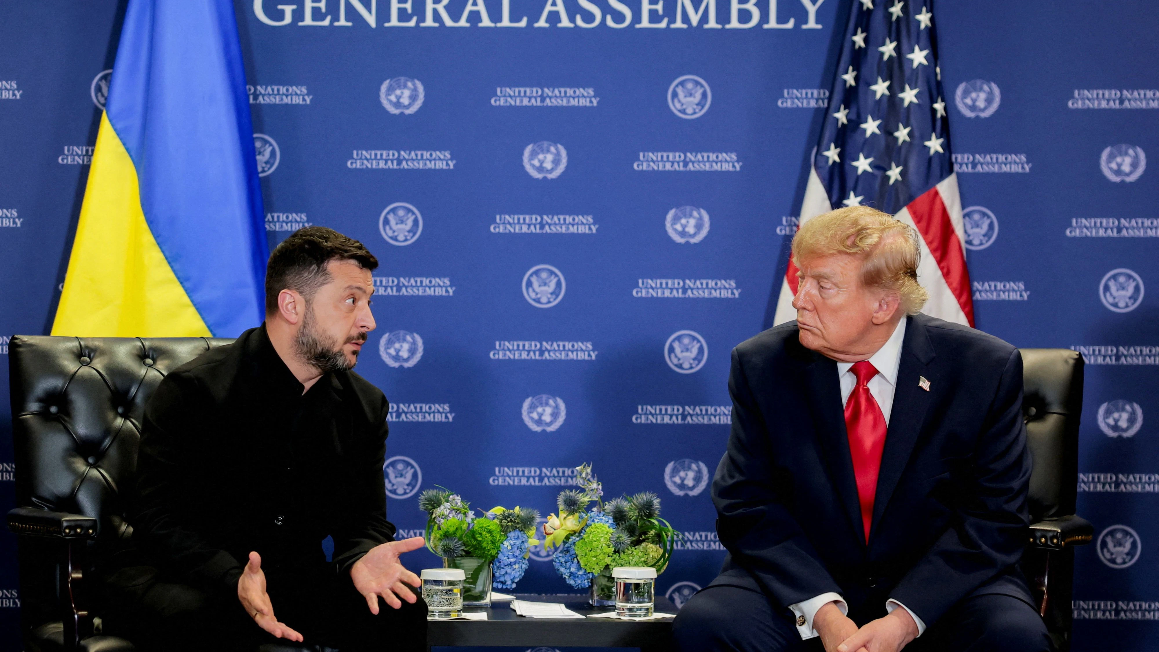 US-Präsident Donald Trump (rechts) verliert wohl die Geduld im Ukraine-Krieg.