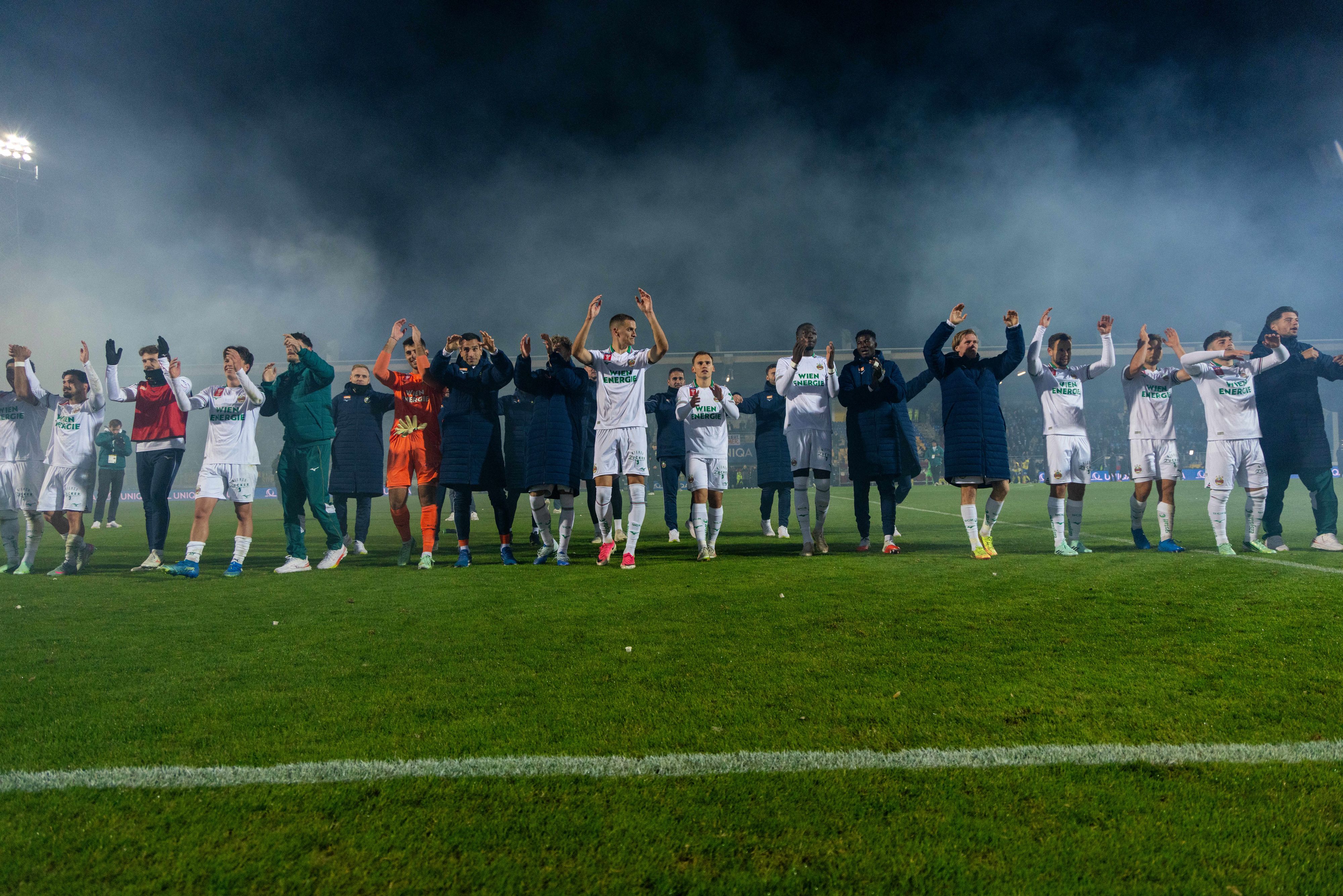 Rapid hat den Aufstieg ins ÖFB-Cup-Viertelfinale geschafft. 