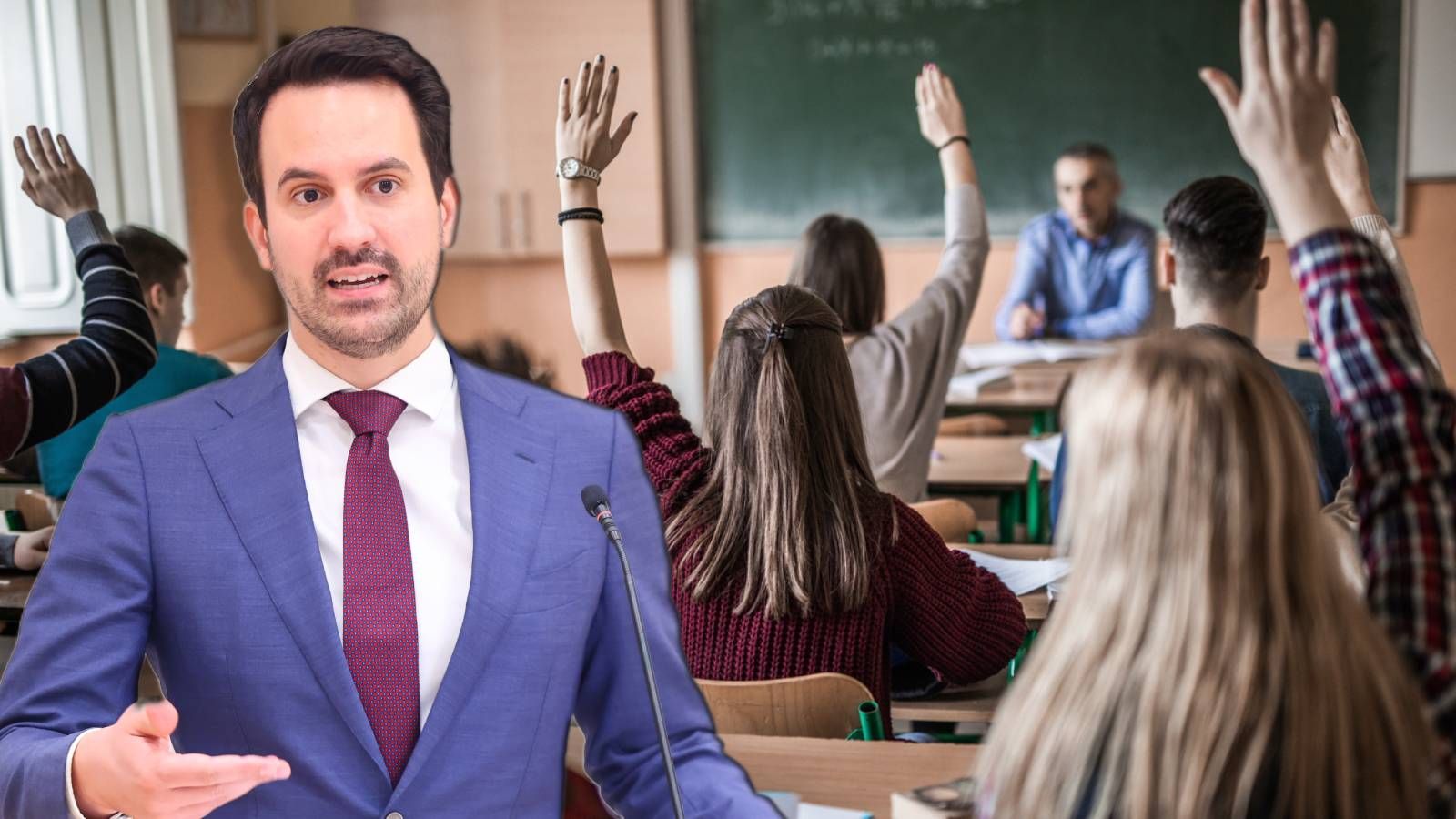 Bildungsminister Christoph Wiederkehr (Neos) plant eigene Klassen für Hochbegabte an Gymnasien.