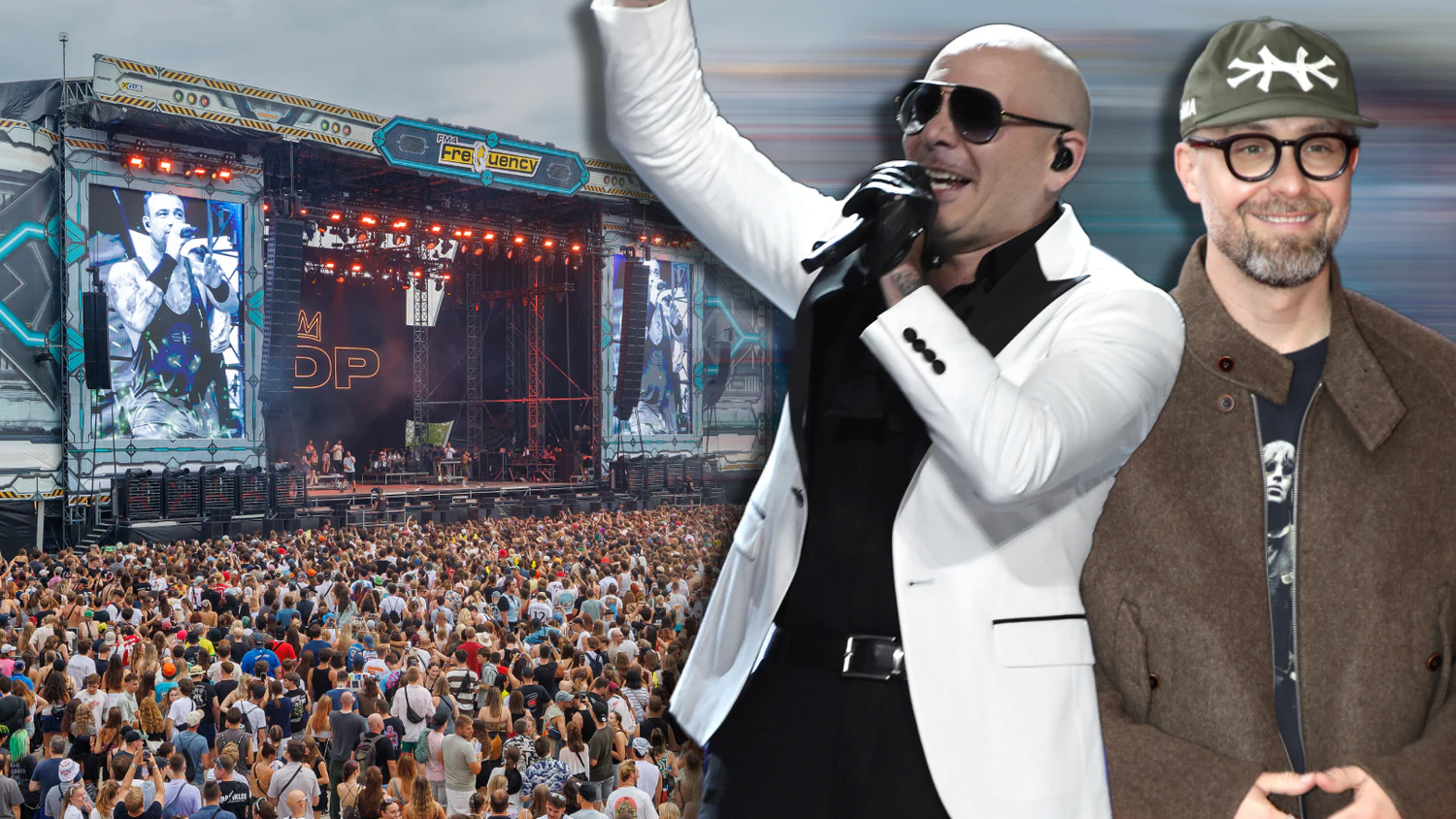 Pitbull und Mark Forster kommen aufs Frequency 2027.
