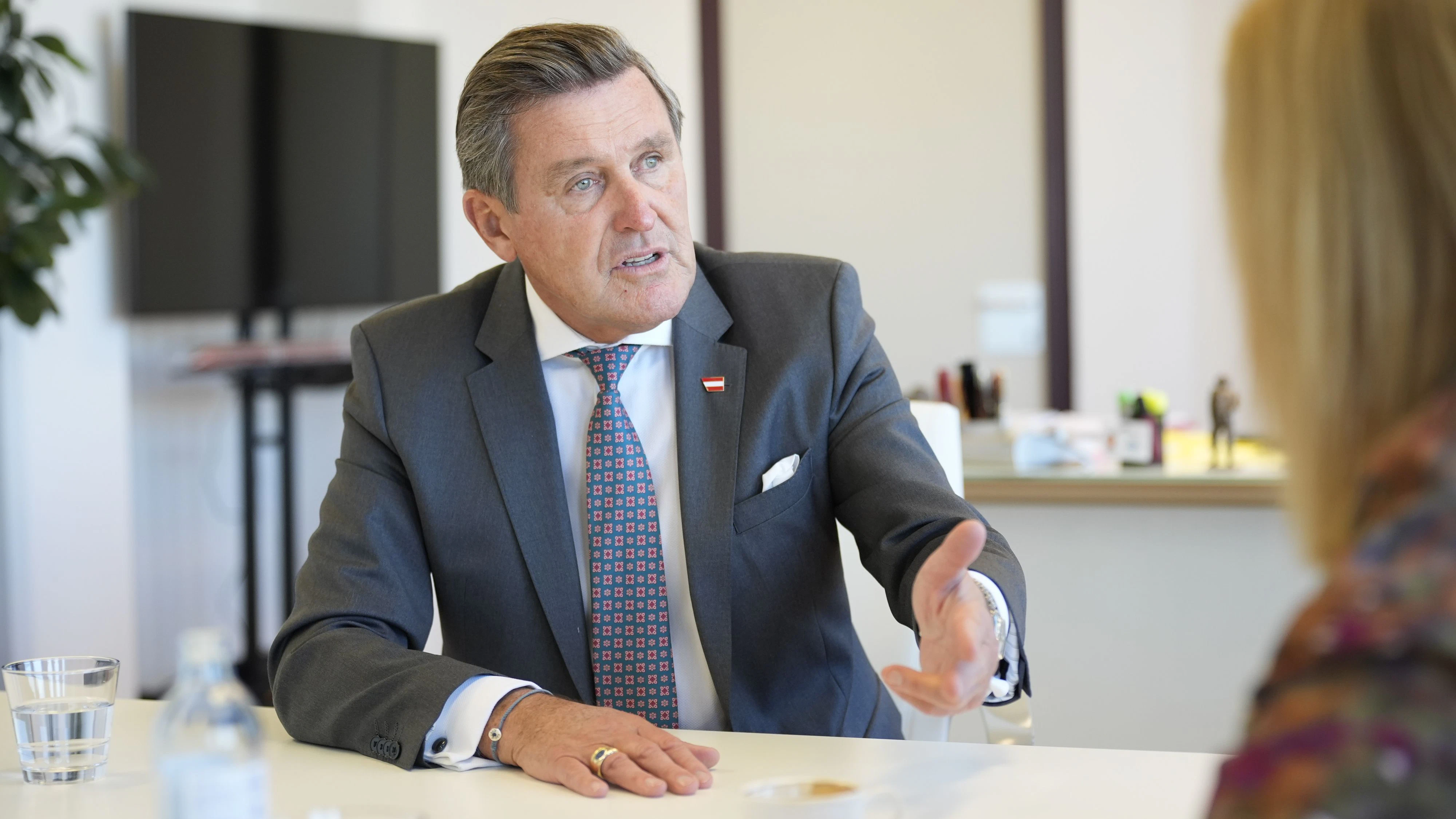 Peter Hanke, SPÖ-Minister für Innovation, Mobilität und Infrastruktur, im "Heute"-Interview.