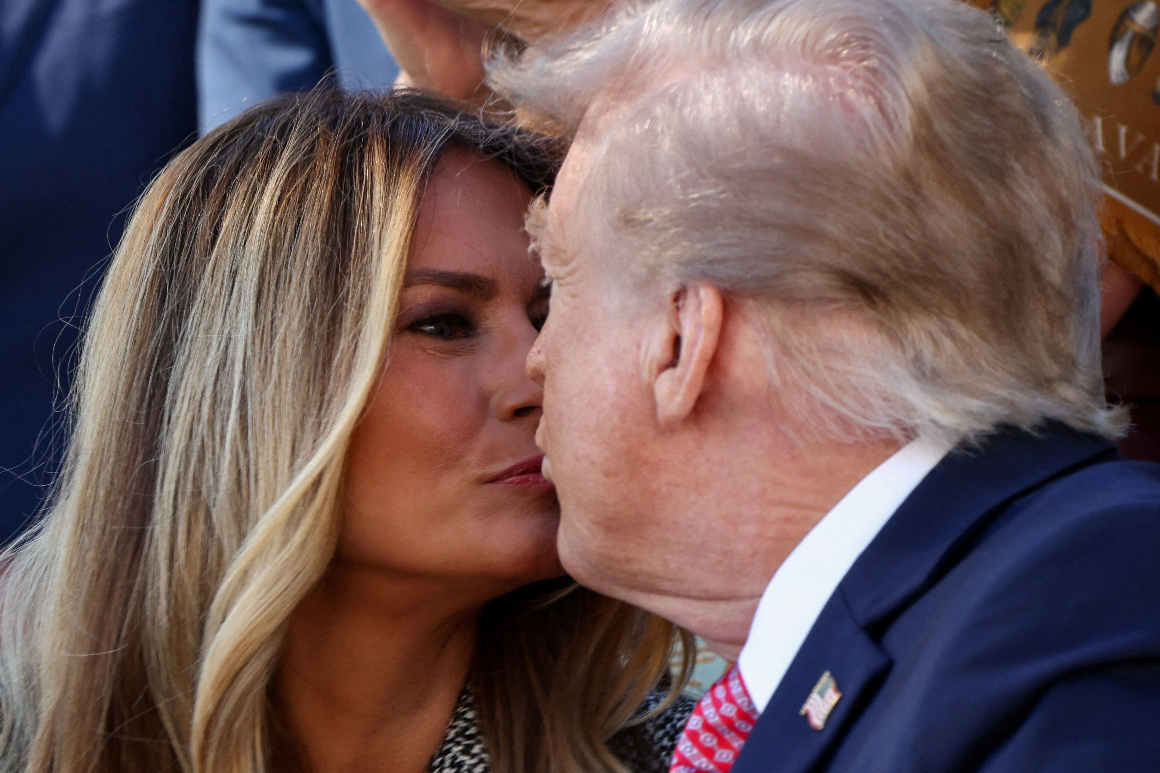 Gut gemacht, Schatzi! Von Ehemann und US-Präsident Donald Trump gab es für die Vermittlungsarbeit seiner Ehefrau ausdrückliches Lob und Anerkennung