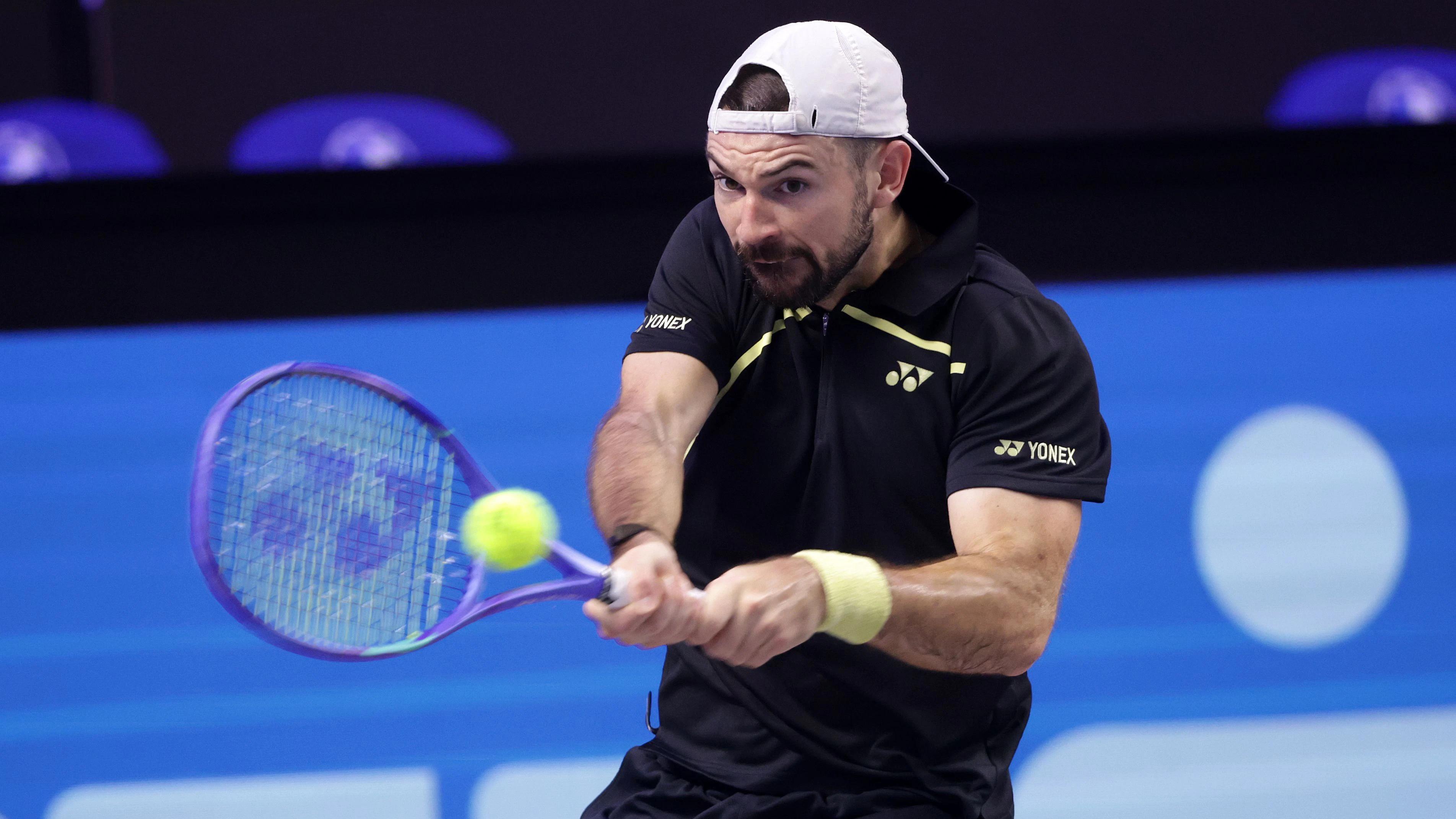 Österreichs Tennis-Ass Jurij Rodionov. 