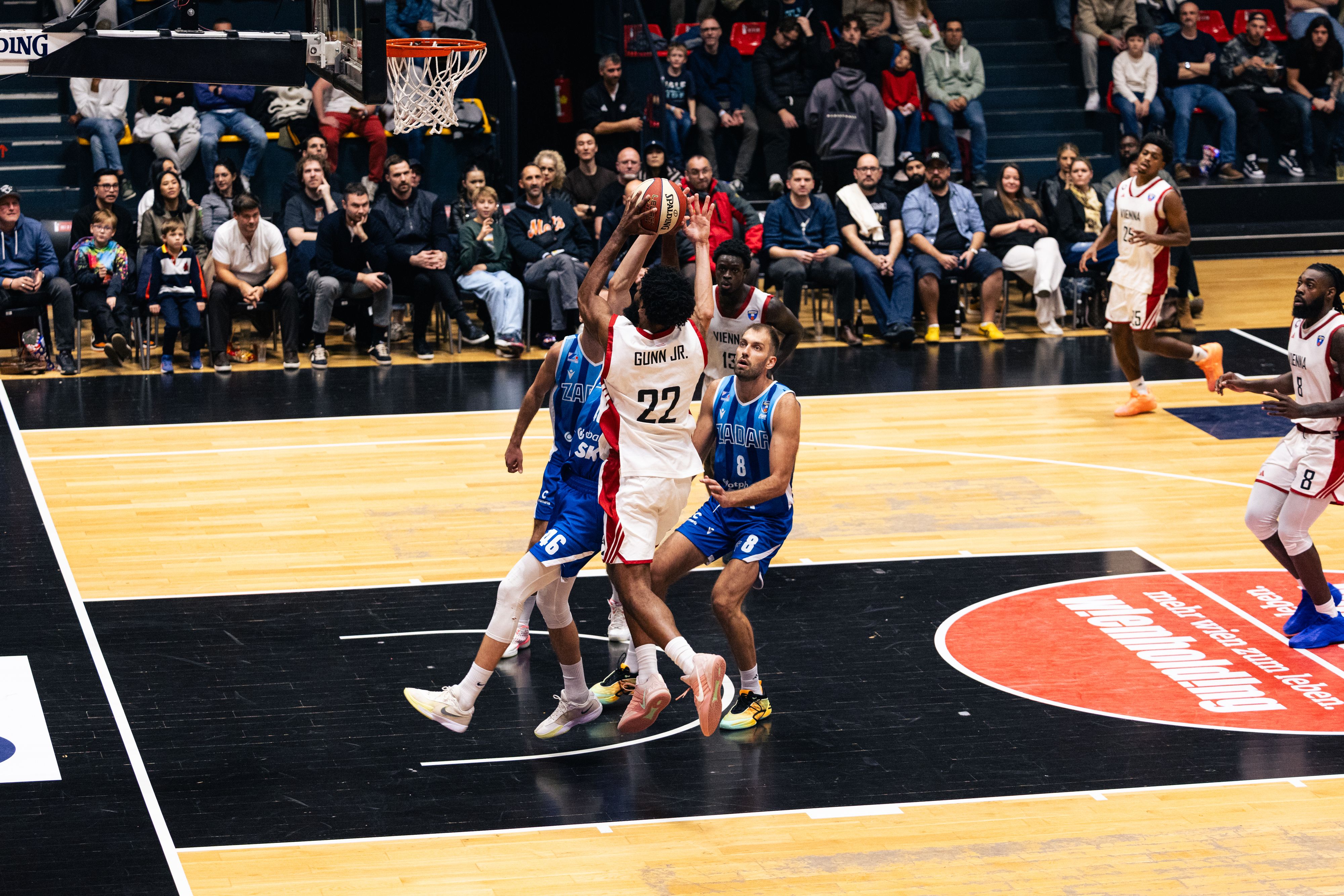 Am Freitag empfangen die Wiener in der ABA League den bosnischen Double-Sieger Bosna Sarajevo.