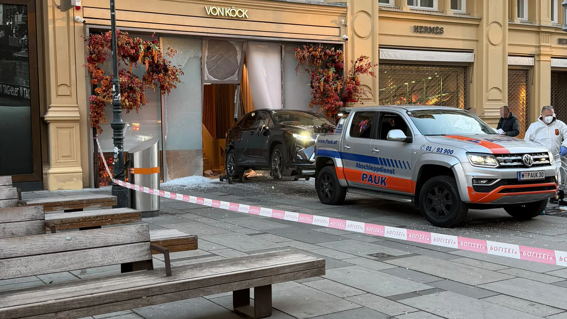 Heute.at - Juwelier-Coup in Wien – SUV aus Nachbarbezirk gestohlen