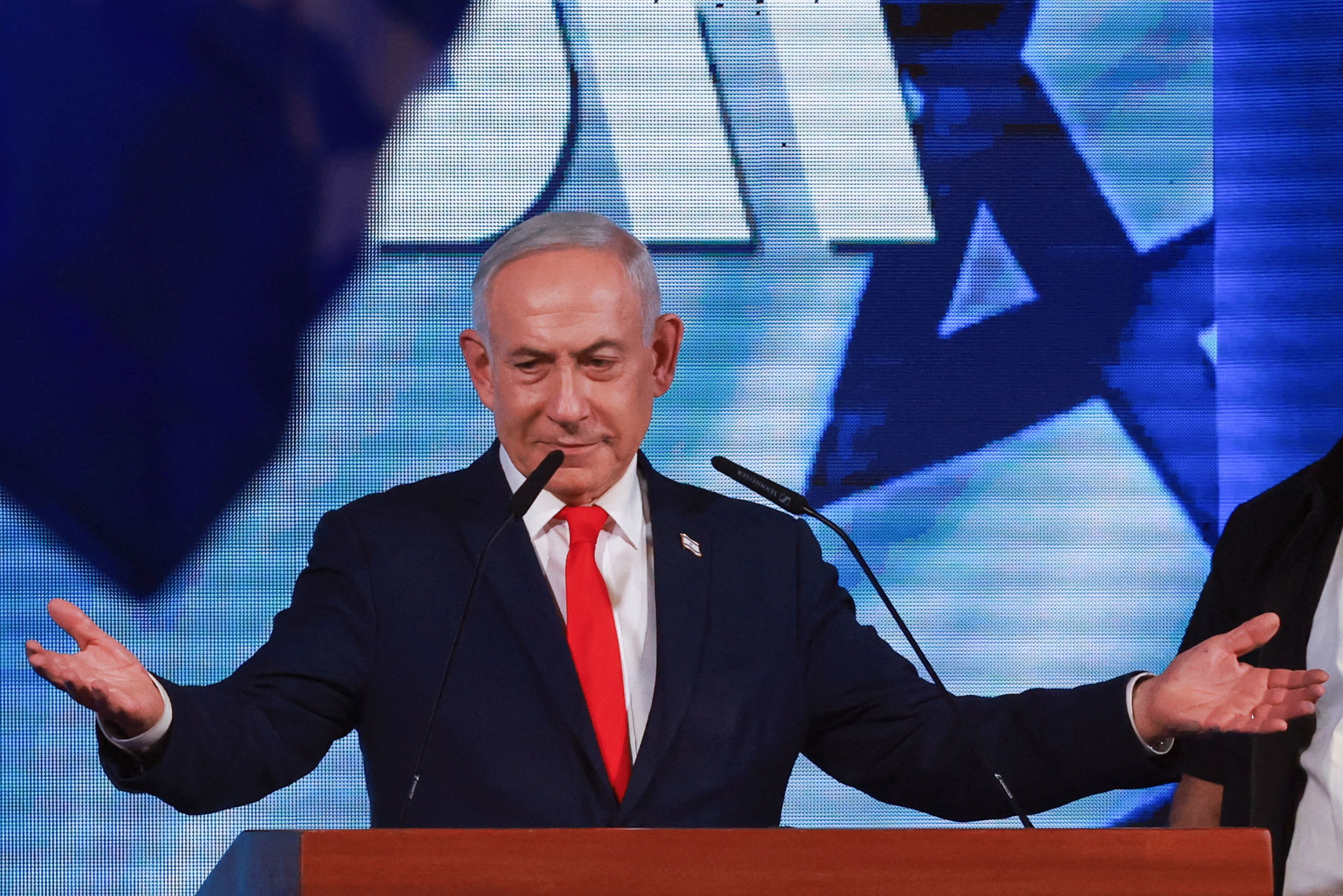 Die rechtskonservative Likud-Partei von Ministerpräsident Benjamin Netanjahu liegt vorne – für eine Mehrheit reicht es jedoch nicht.