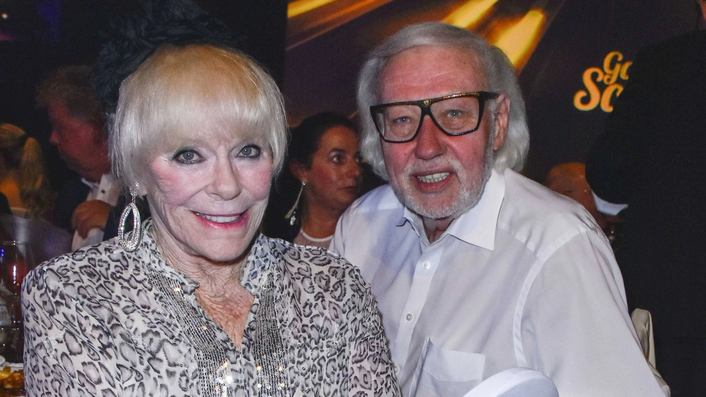 Elke Sommer mit Ehemann Wolf Walther 2021.
