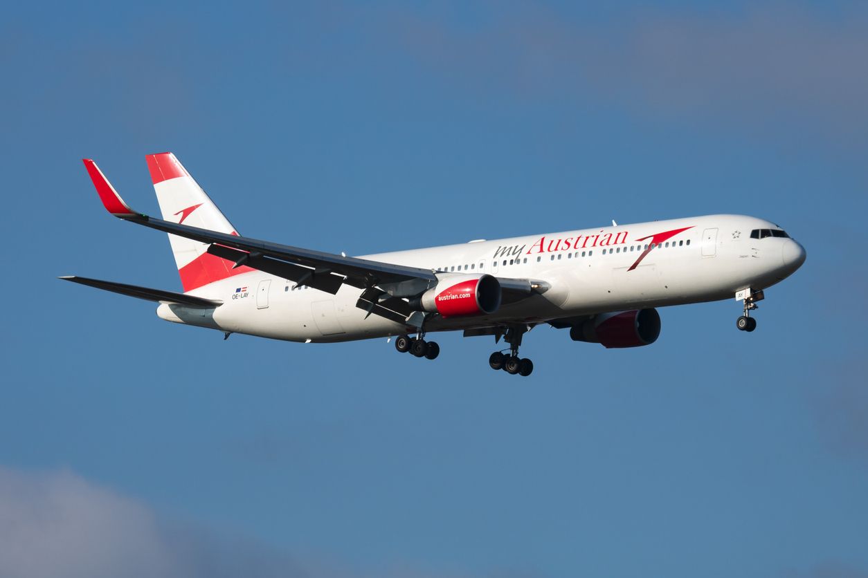 Die letzte Boeing 767 der AUA soll im Dezember ausgeflottet werden.
