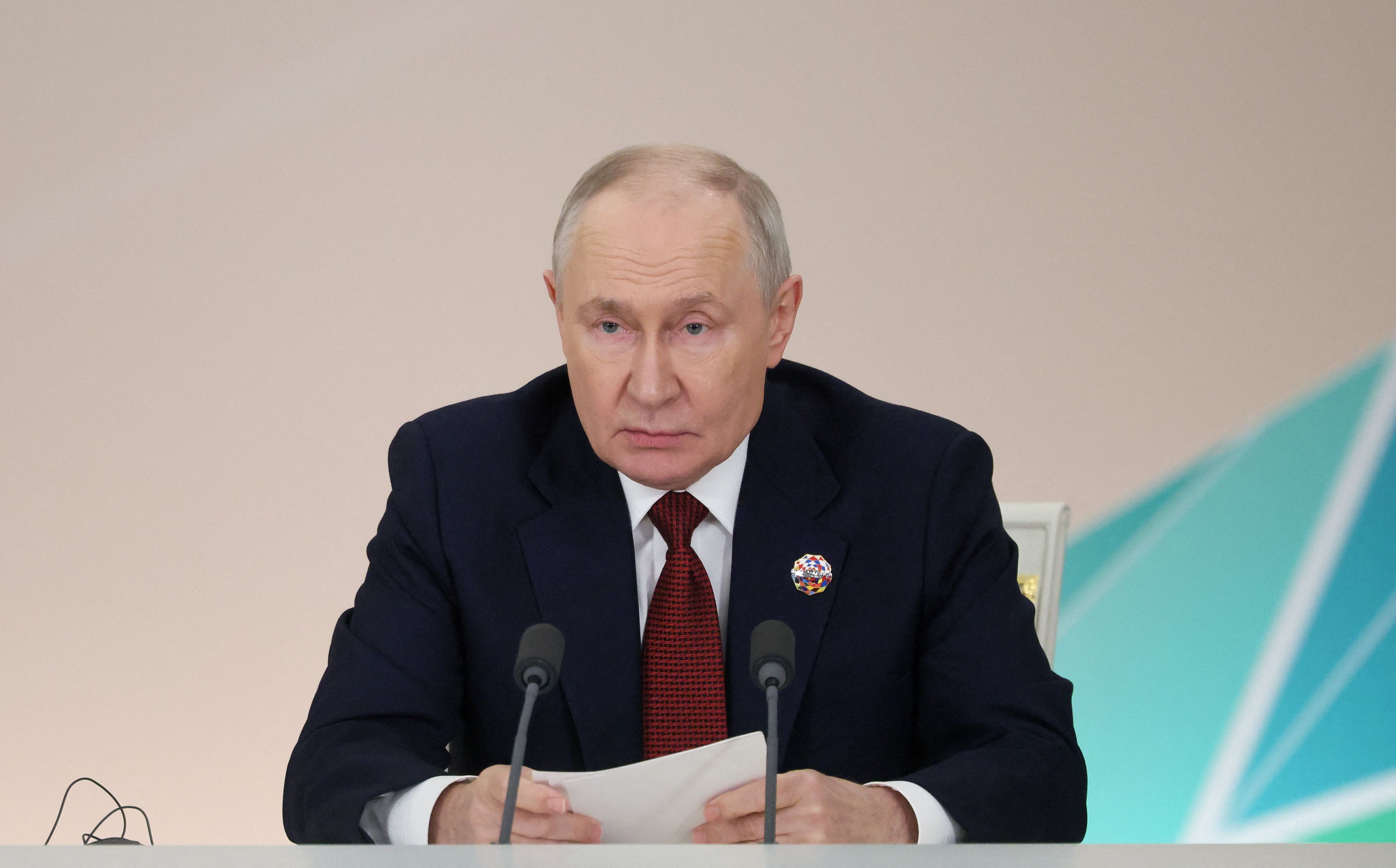 Putin am Russland-Afrika-Gipfel. 