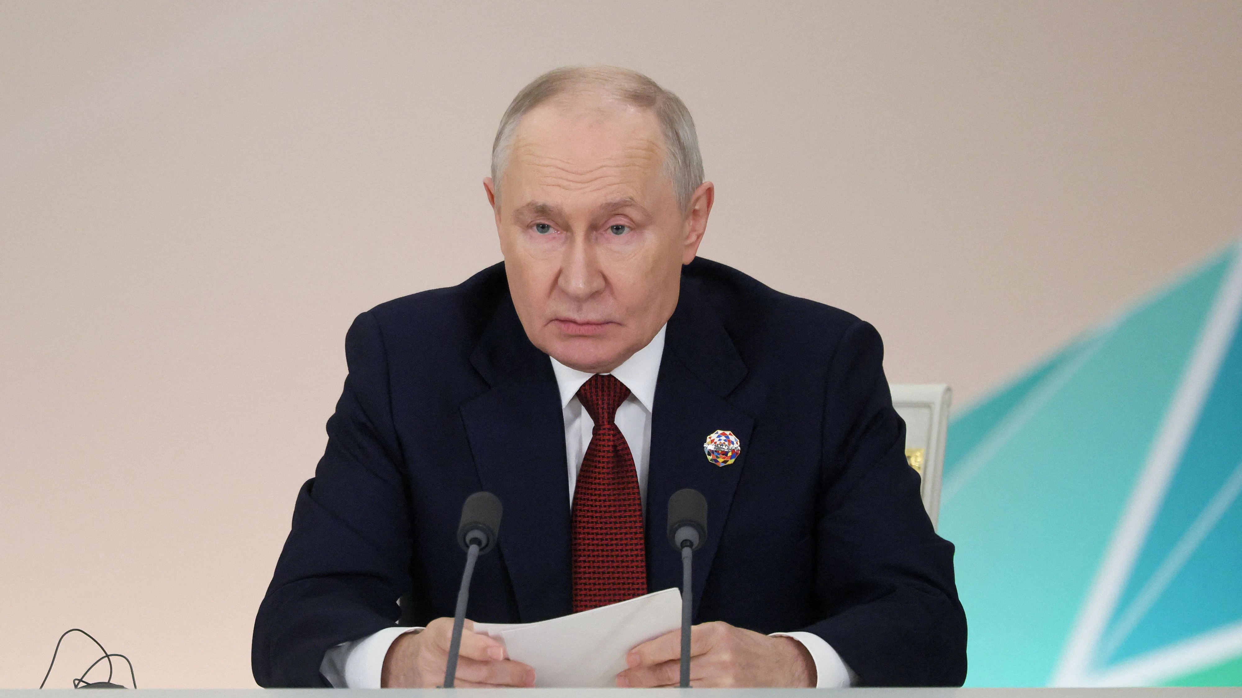 Putin am Russland-Afrika-Gipfel. 